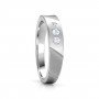 Enchanting Mesh Diamond Band