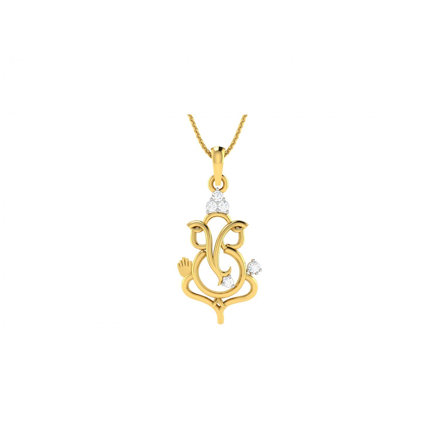 Lambodar Ganesha Diamond Pendant Lambodar Ganesha Diamond Pendant