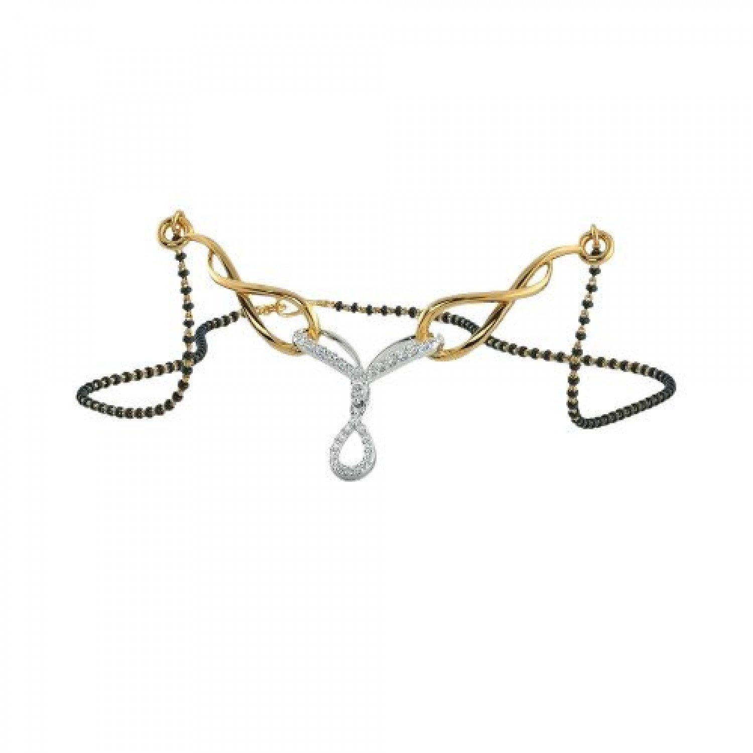 Pyrolynx Diamond Mangalsutra