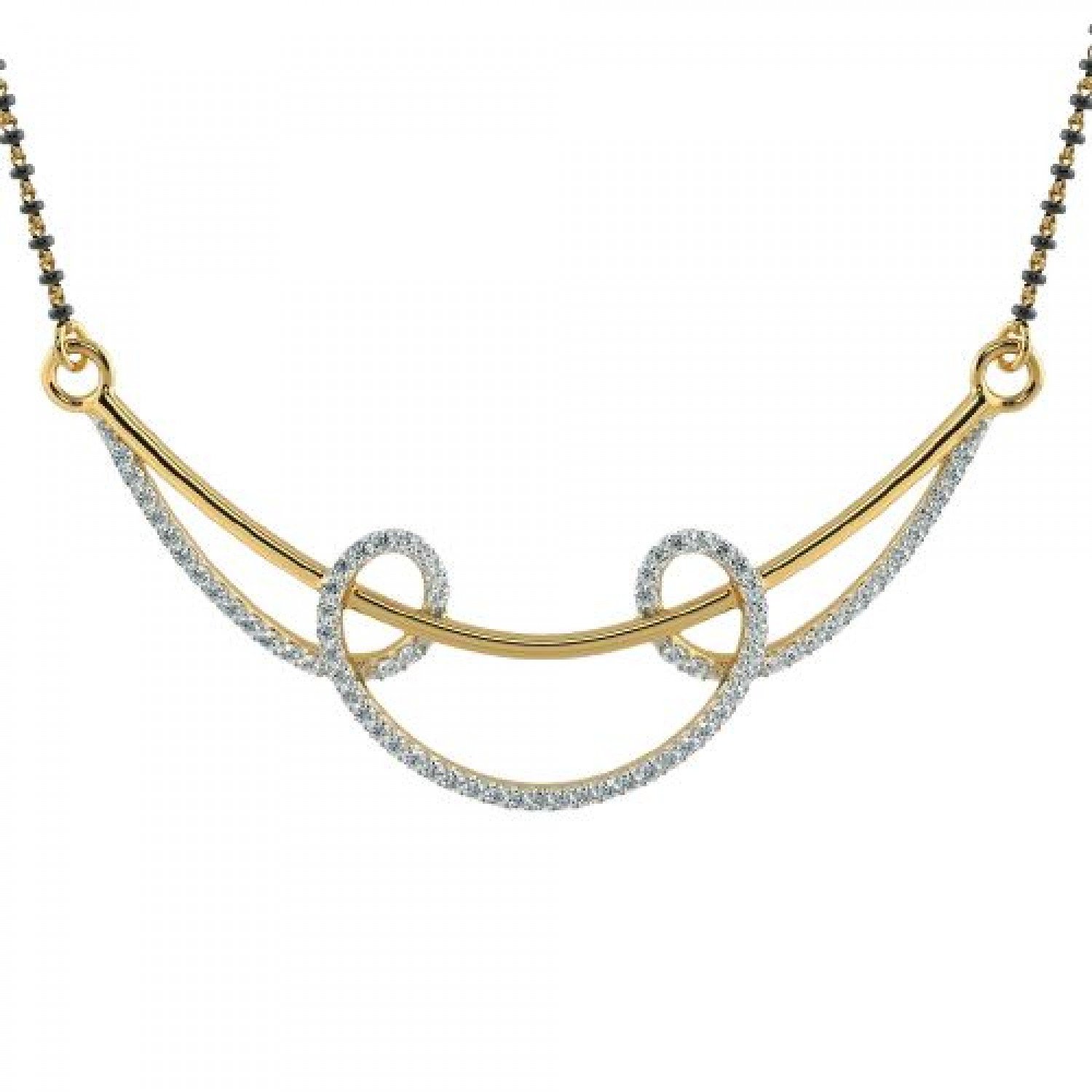 Pearlara Diamond Mangalsutra