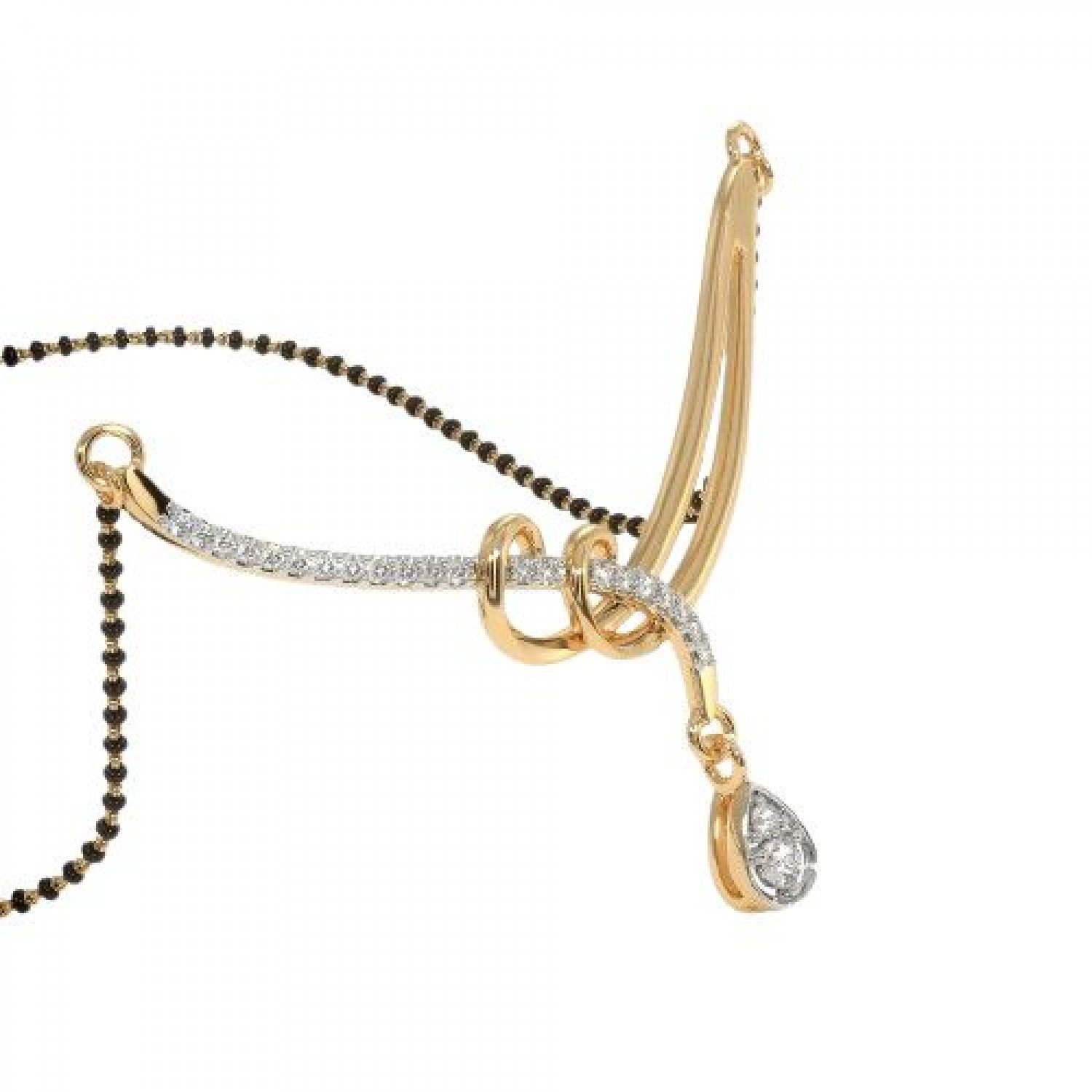 Aflame Diamond Mangalsutra