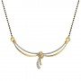 Petalled Diamond Mangalsutra