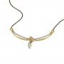 Petalled Diamond Mangalsutra
