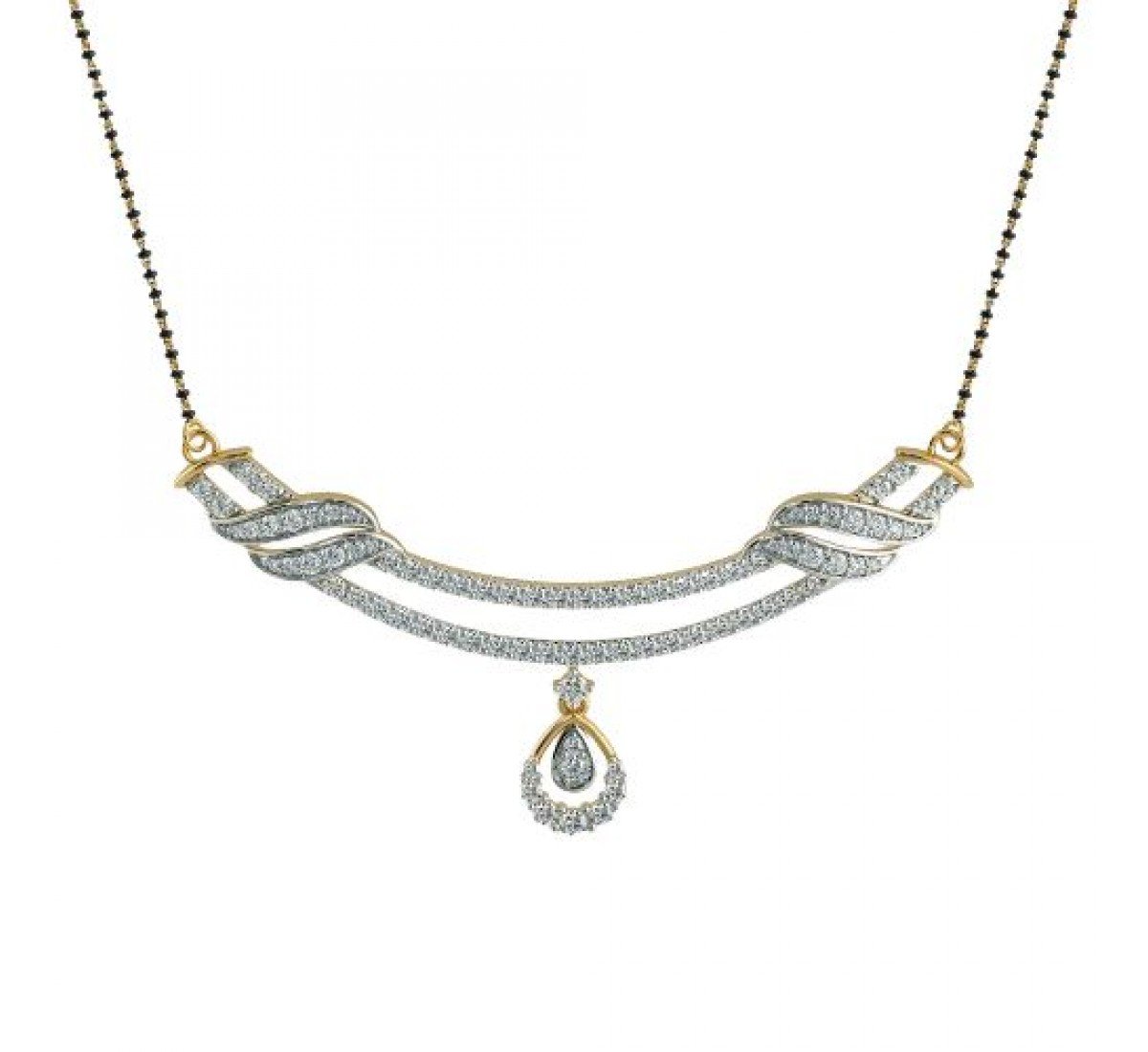 Jitter Diamond Mangalsutra