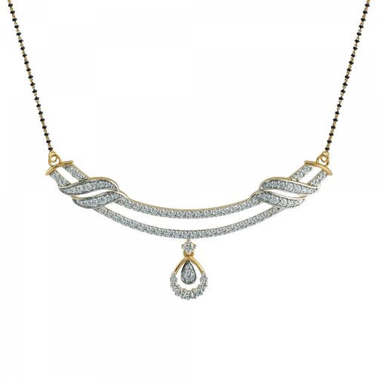 Jitter Diamond Mangalsutra