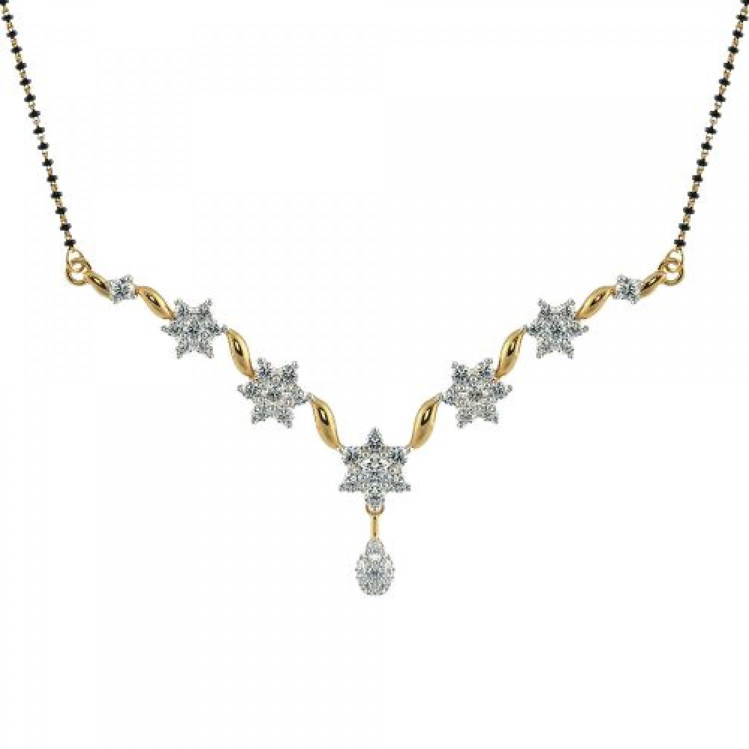 Amiable Diamond Mangalsutra
