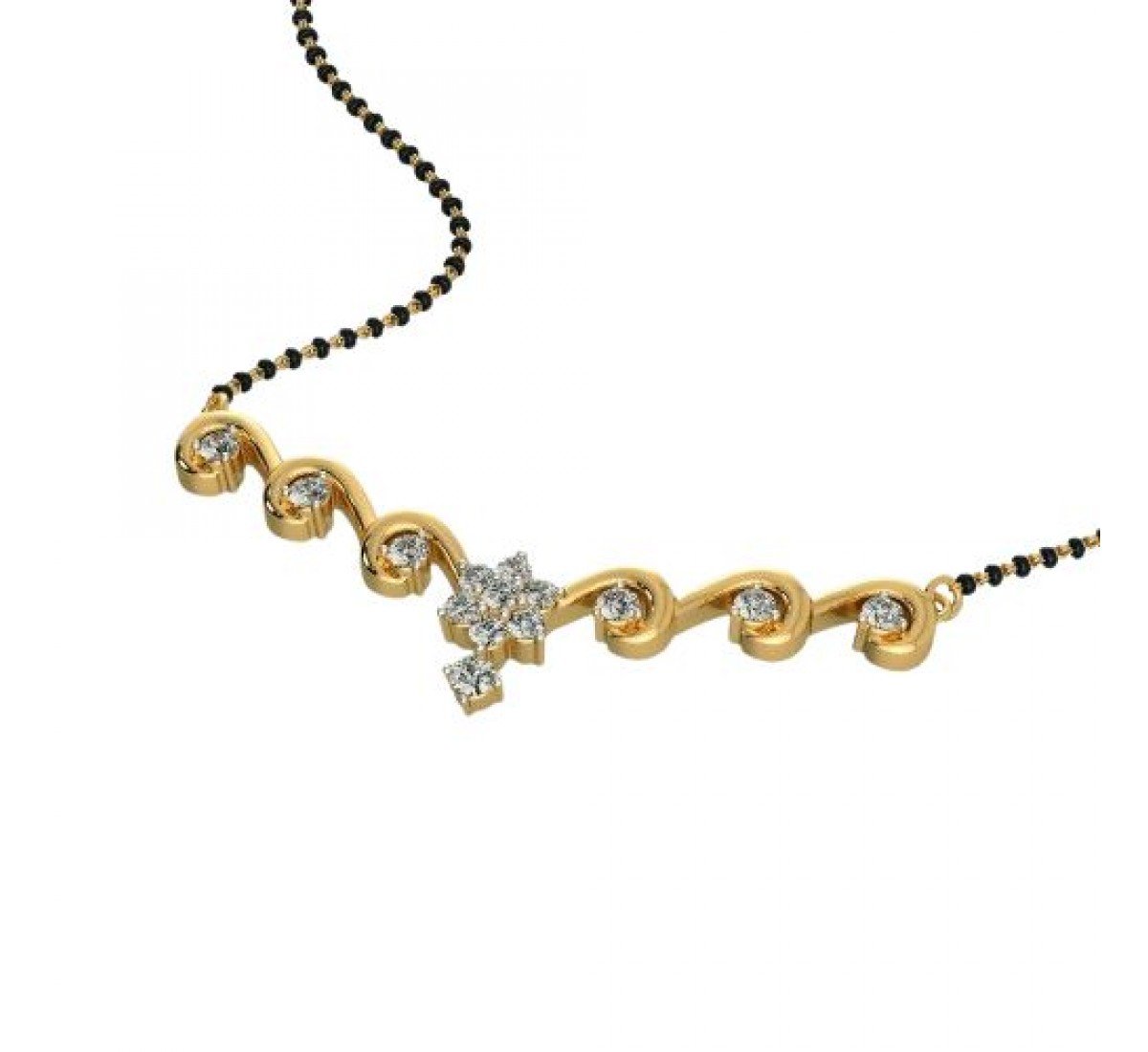 Lustrara Diamond Mangalsutra