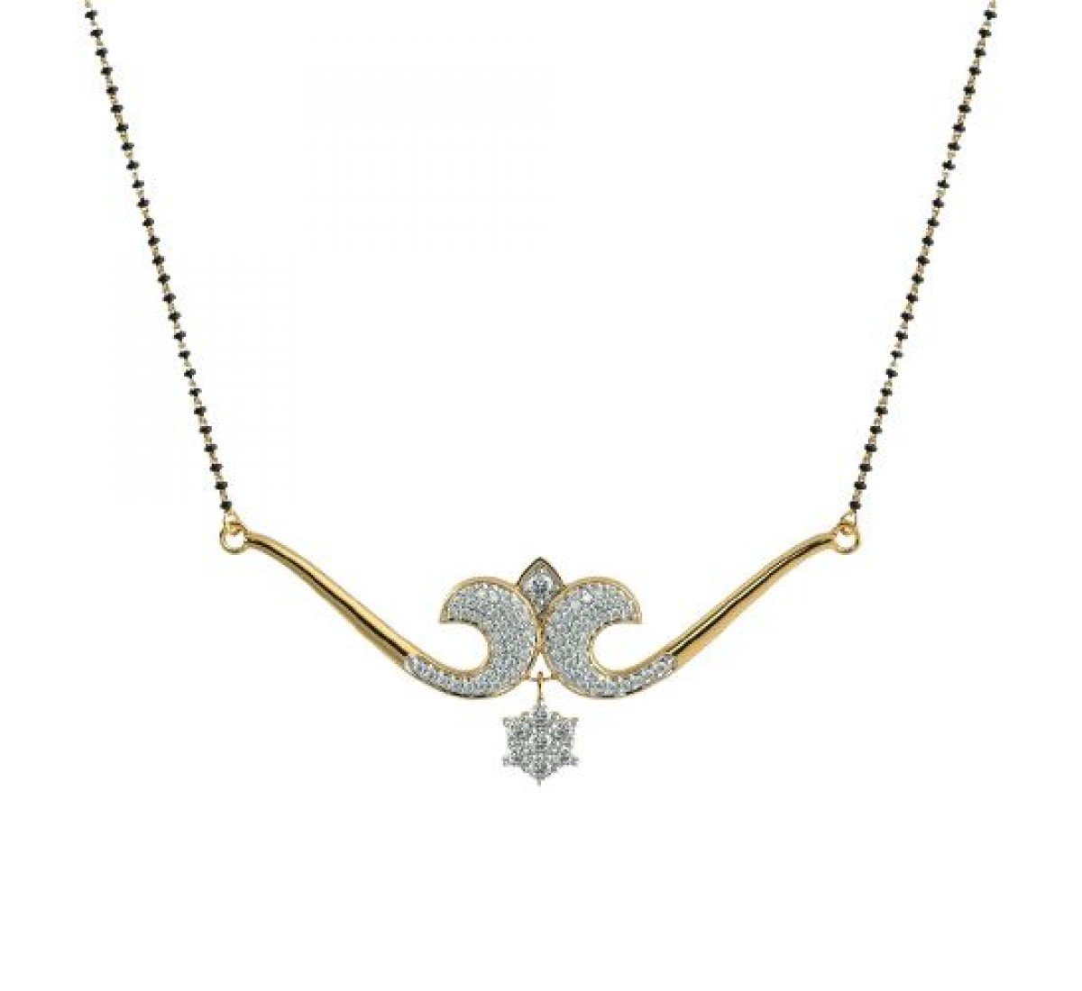 Jocular Diamond Mangalsutra