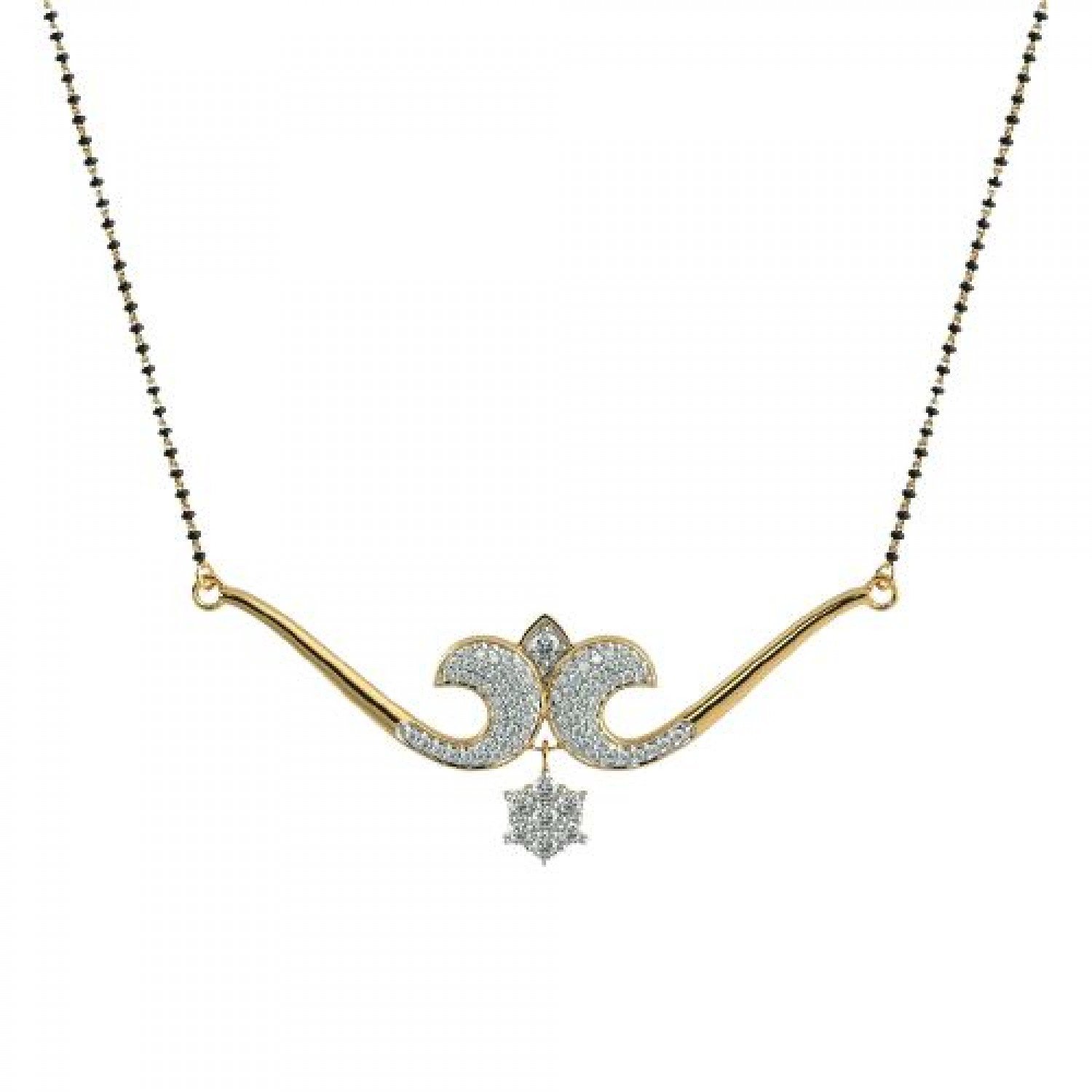 Jocular Diamond Mangalsutra