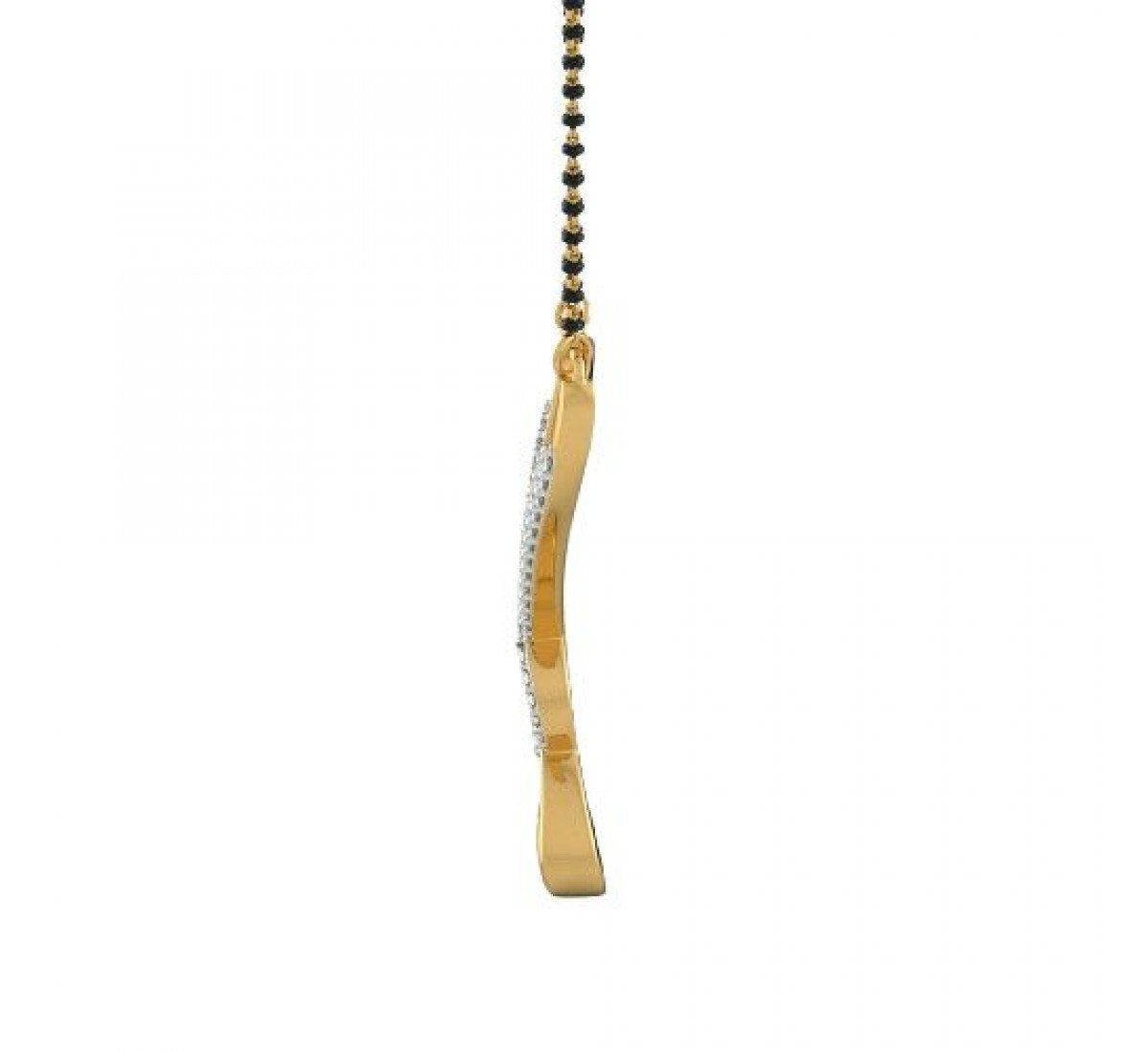 Iridescent Diamond Mangalsutra
