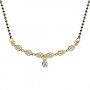 Obsidian Diamond Mangalsutra