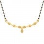 Obsidian Diamond Mangalsutra