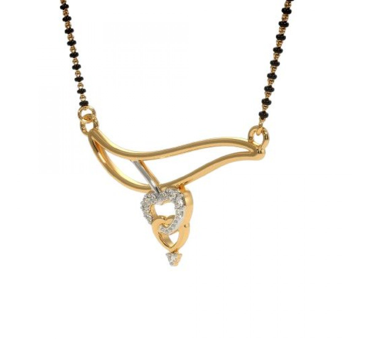 Uniqueonix Diamond Mangalsutra
