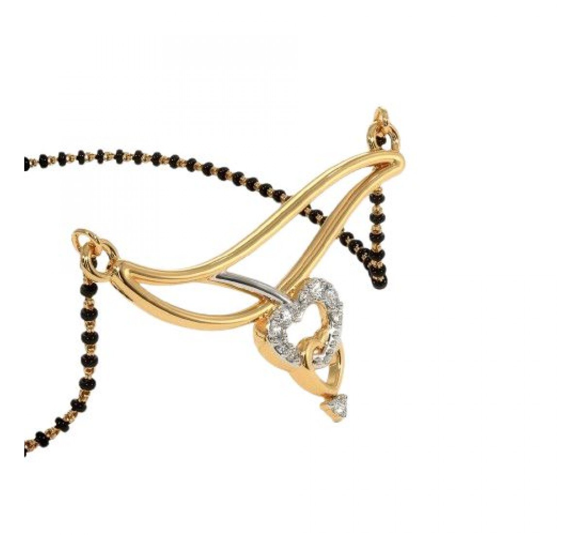 Uniqueonix Diamond Mangalsutra