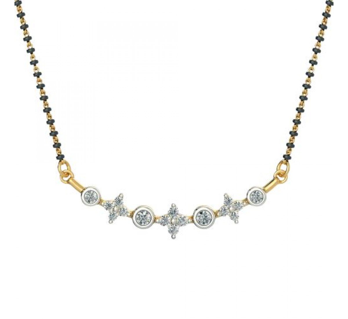 Jadedix Diamond Mangalsutra
