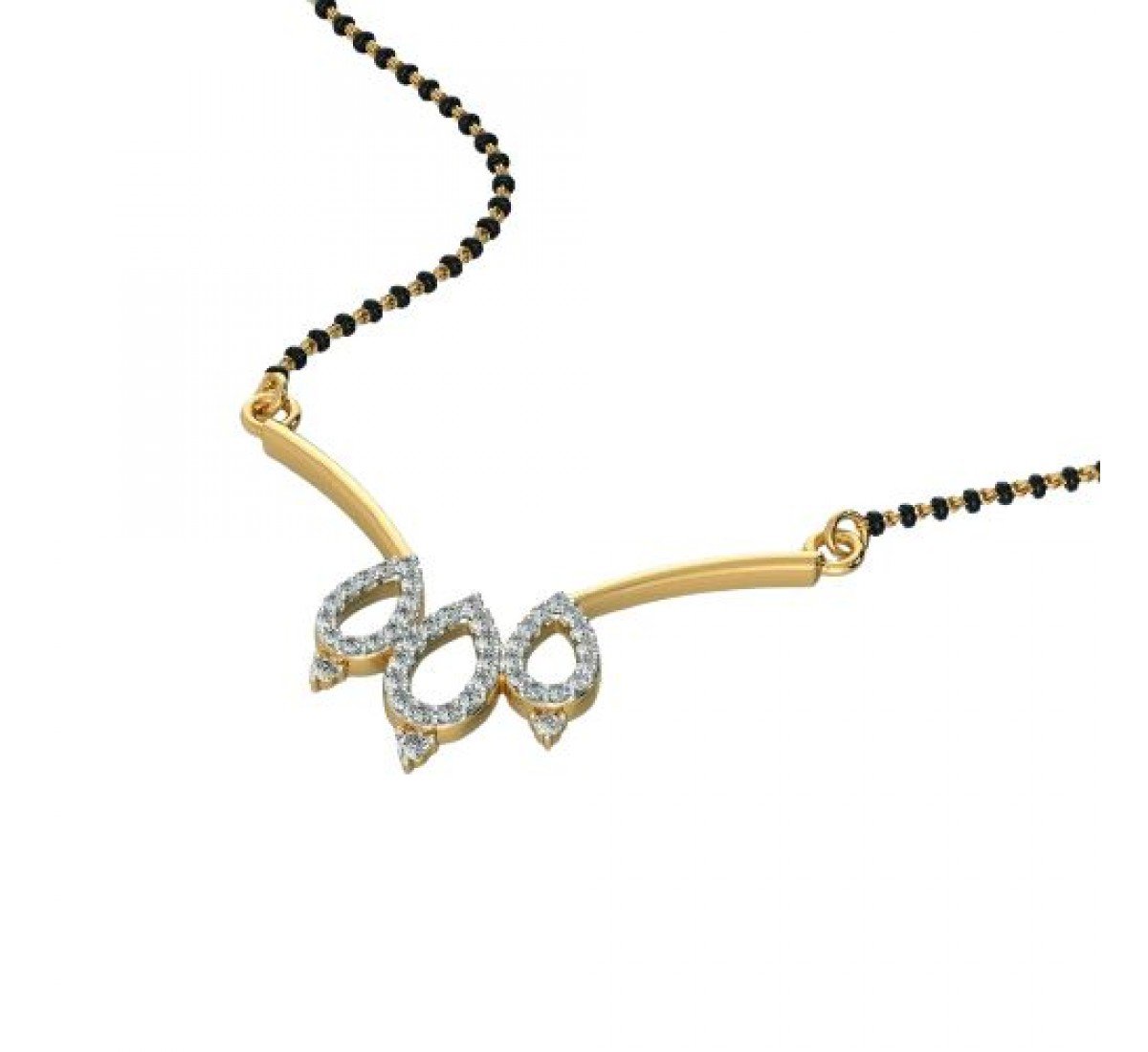 Unisonara Diamond Mangalsutra