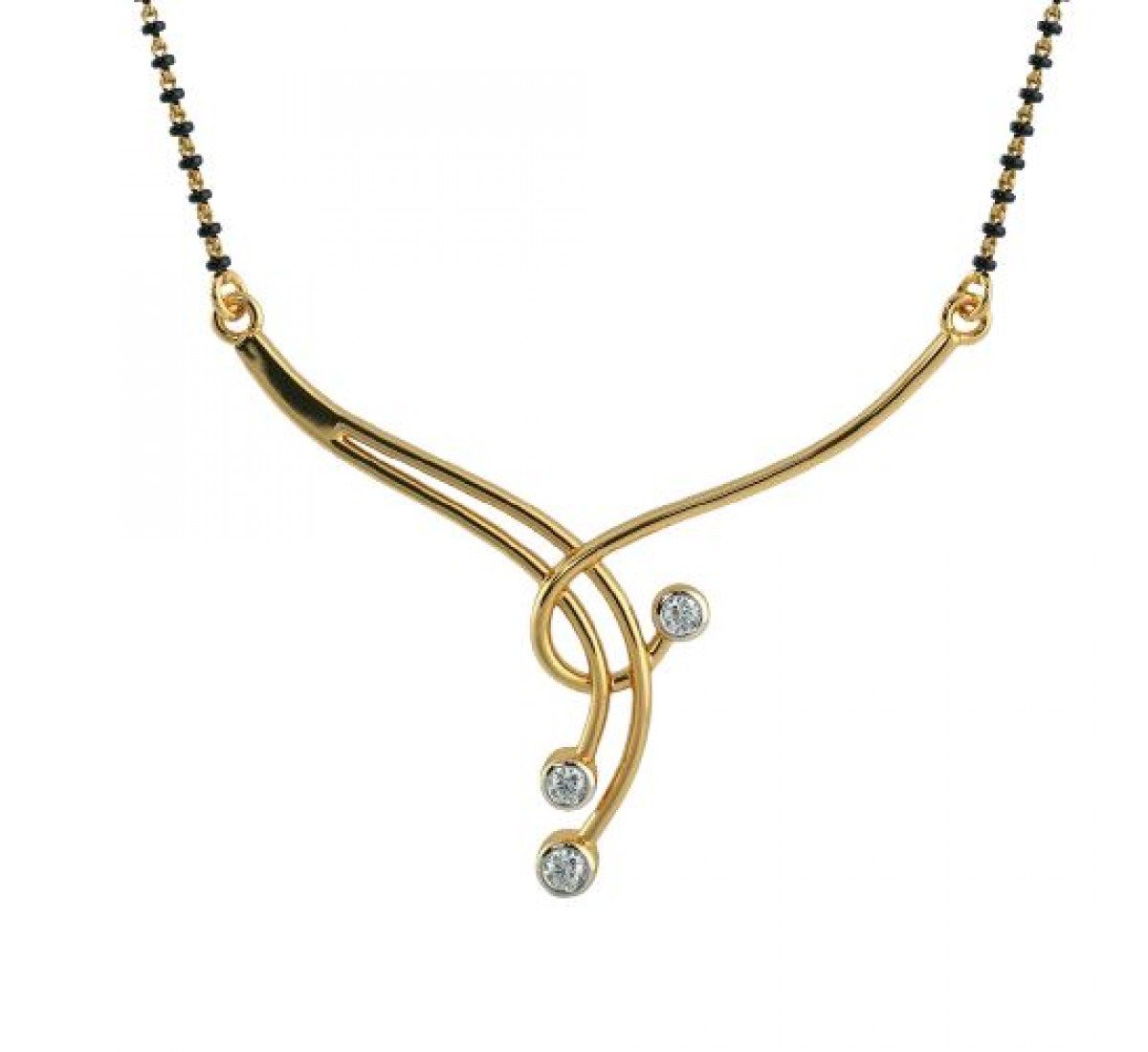 Radiantix Cross Diamond Mangalsutra