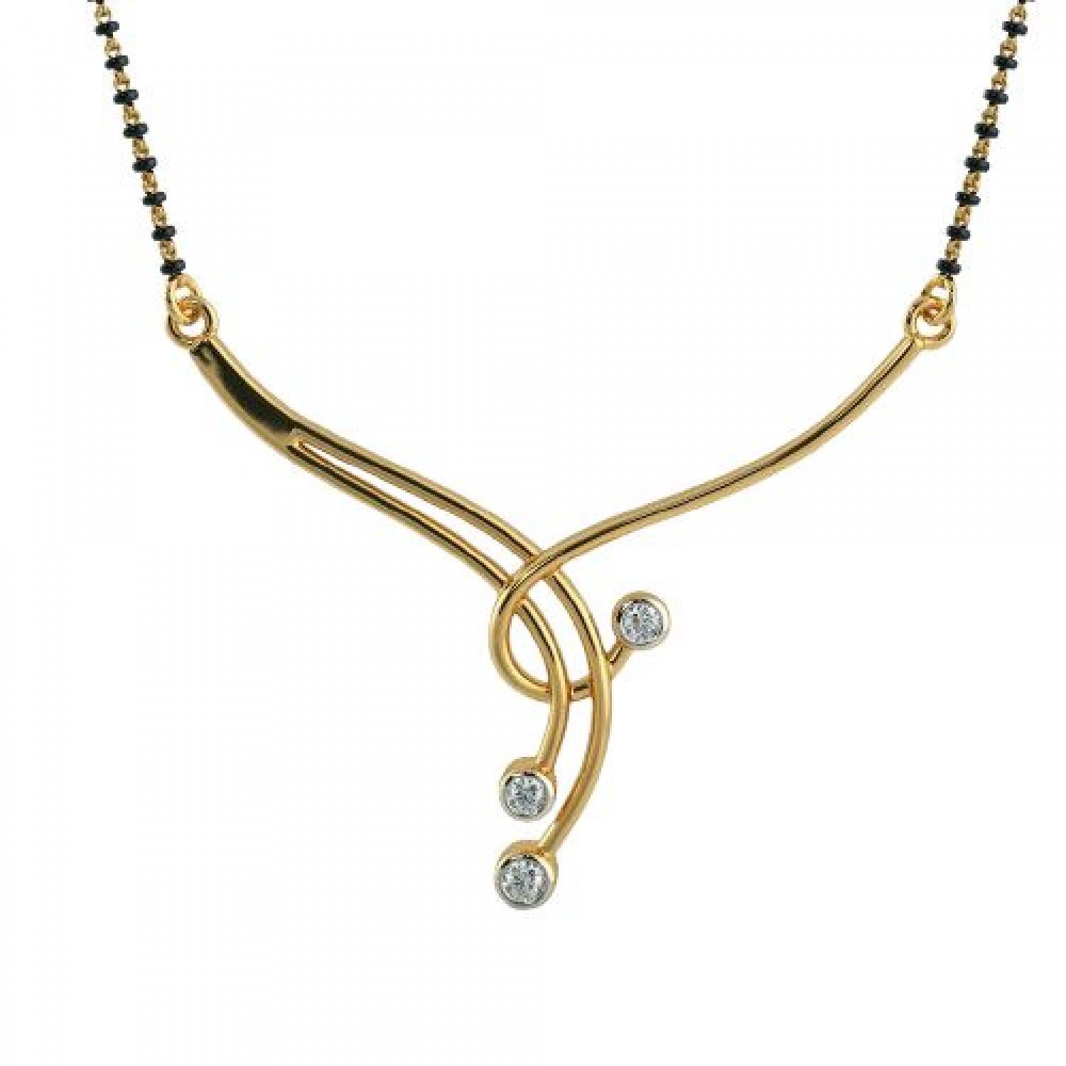 Radiantix Cross Diamond Mangalsutra