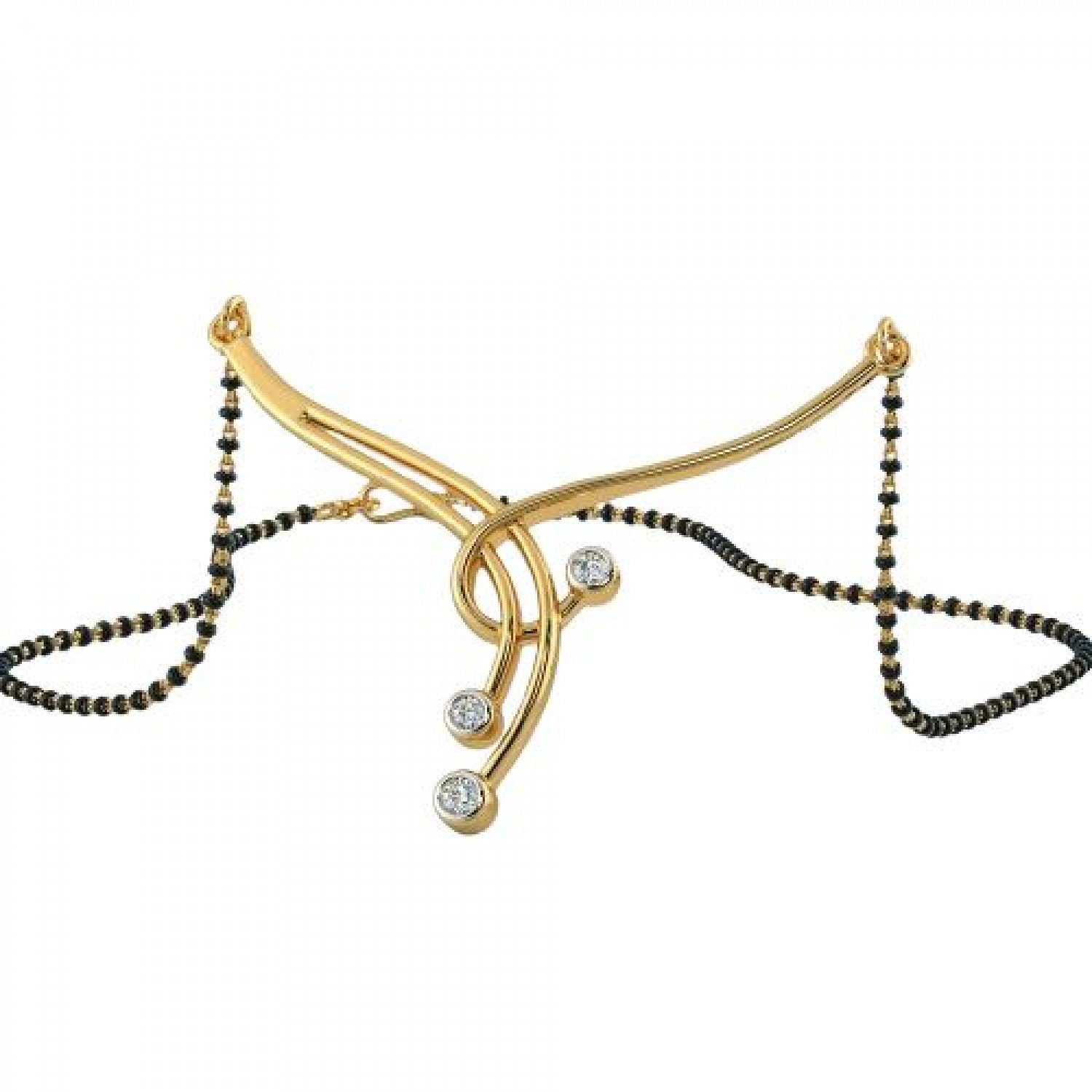 Radiantix Cross Diamond Mangalsutra