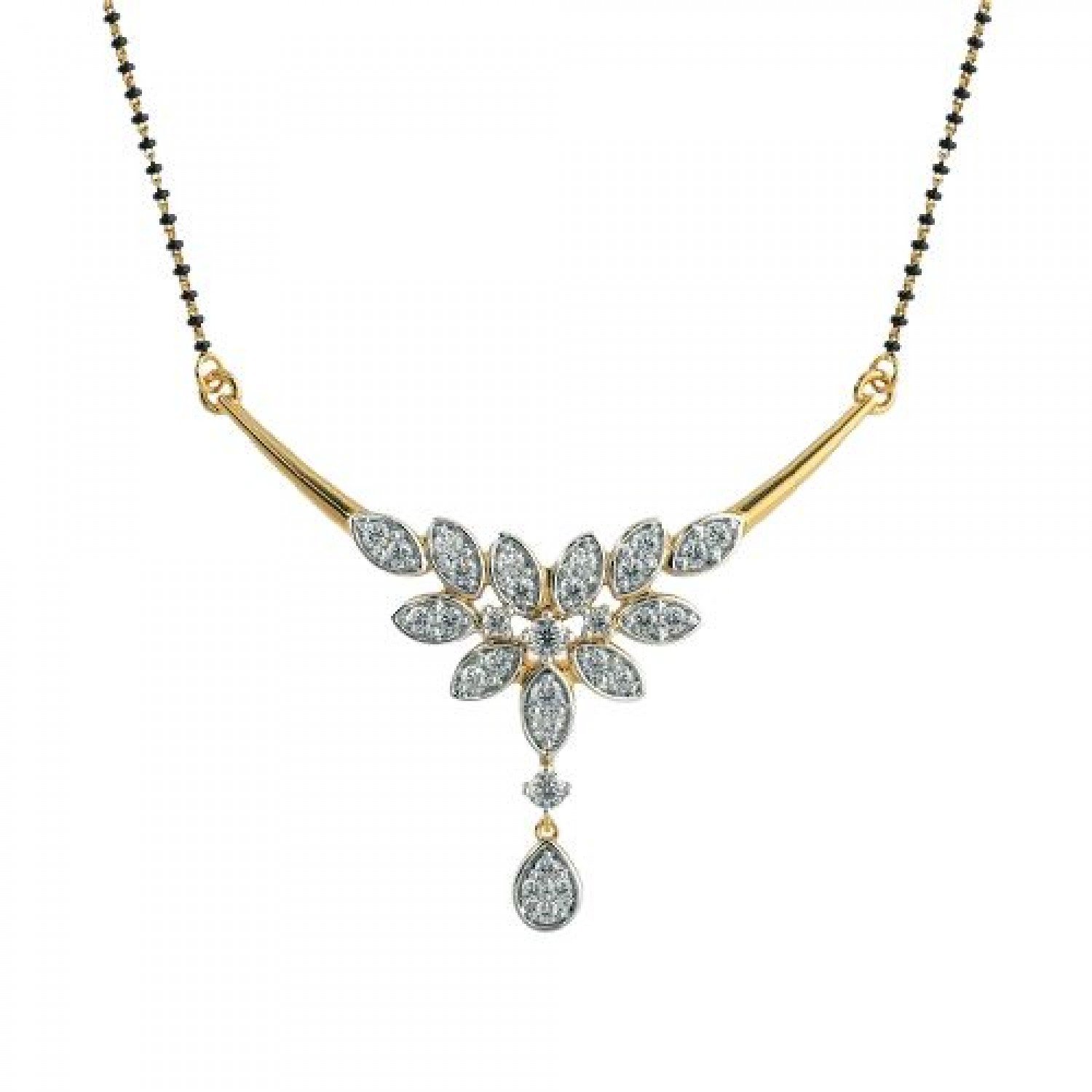 Jubilant Diamond Mangalsutra