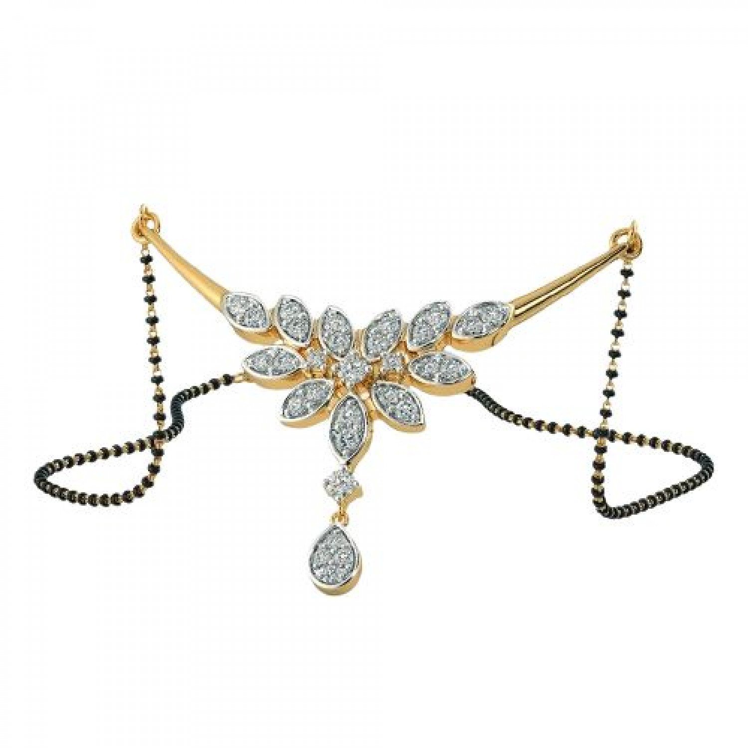 Jubilant Diamond Mangalsutra