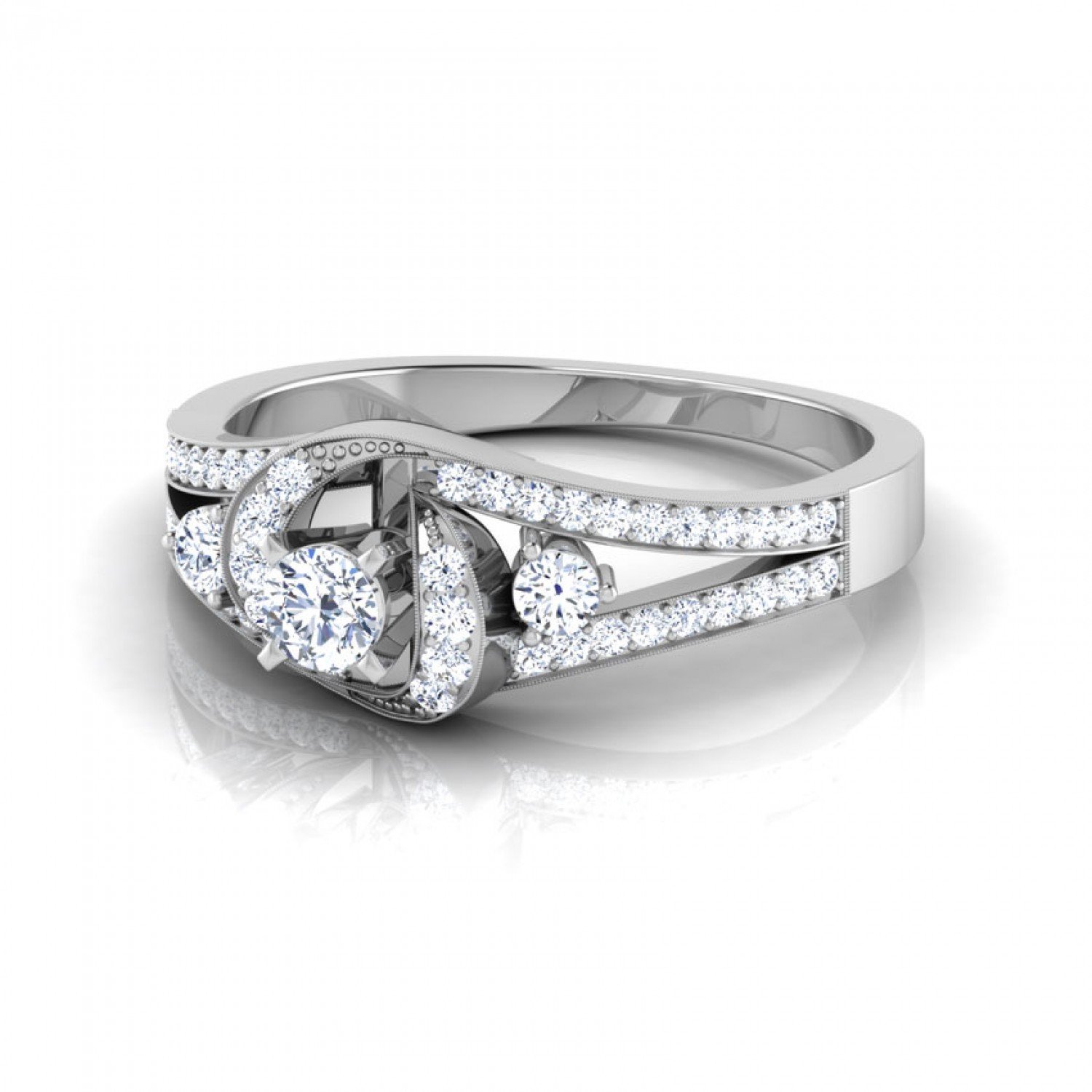 Vibrance Solitaire Diamond Ring Vibrance Solitaire Diamond Ring