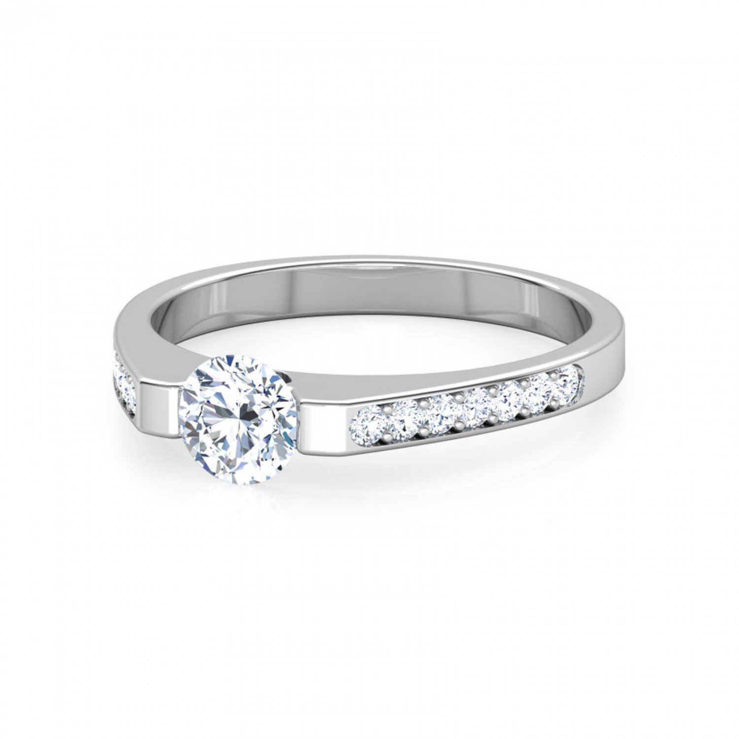 Katie Lisha Solitaire Diamond Ring Katie Lisha Solitaire Diamond Ring