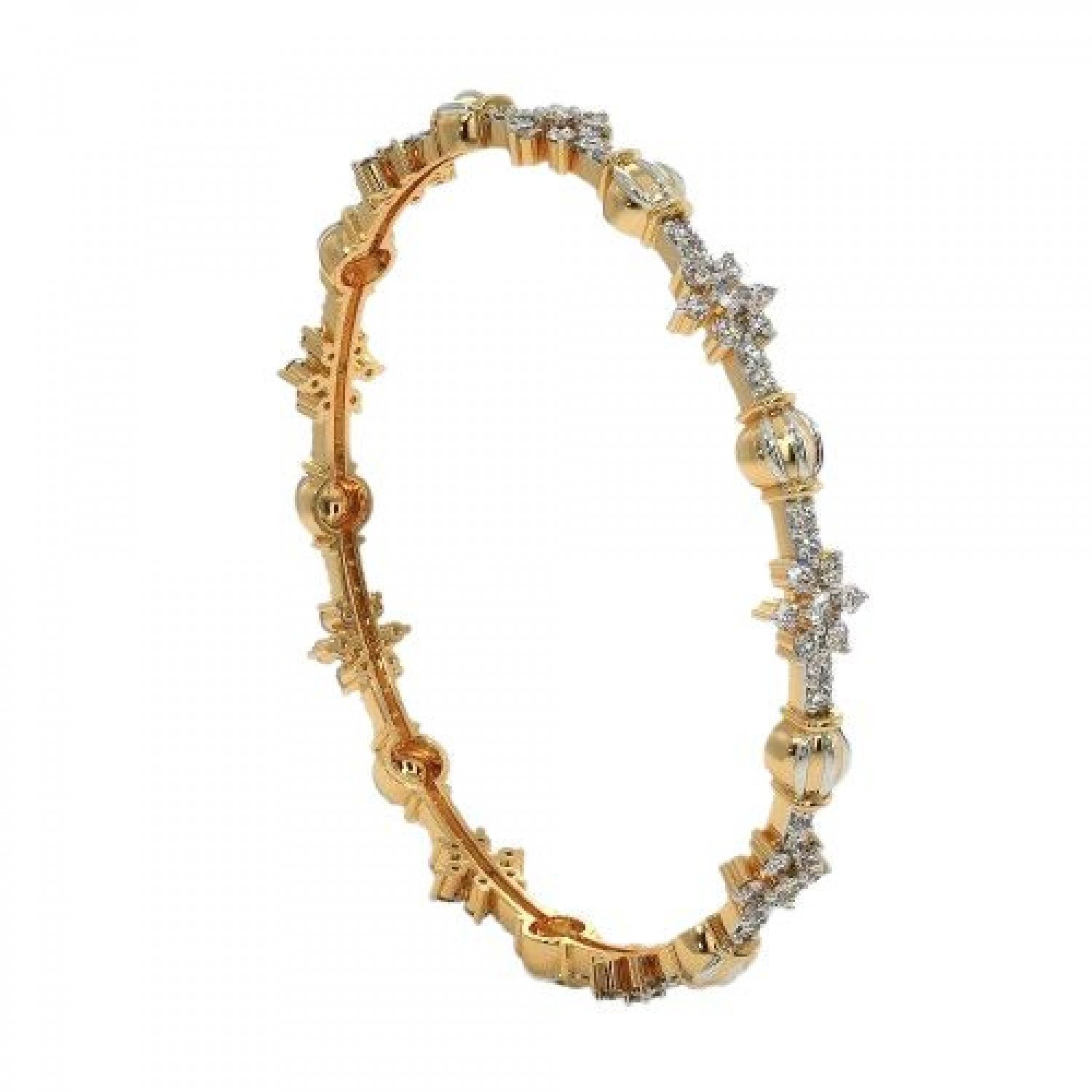 Gorgeous Wave Diamond Bangles Gorgeous Wave Diamond Bangles