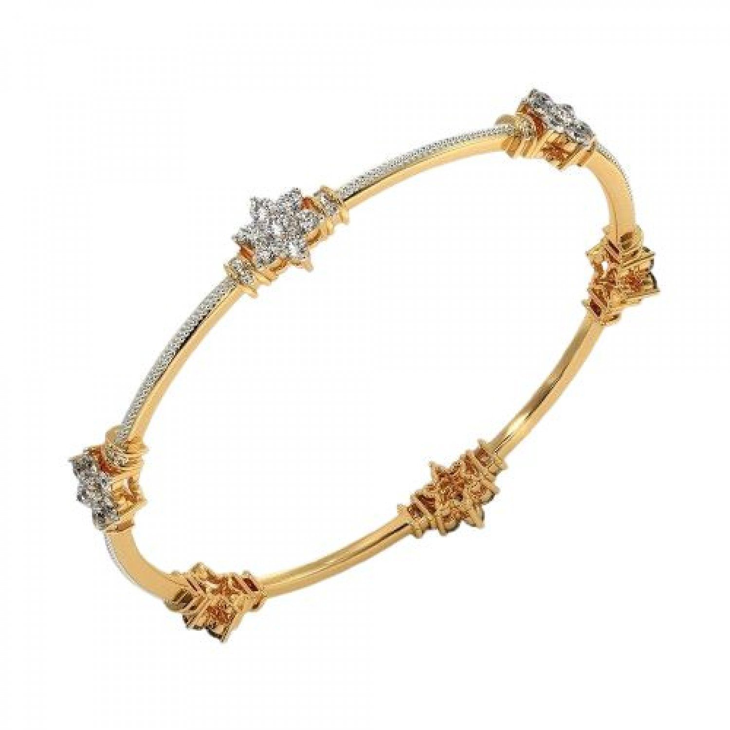 Twirl Stunning Diamond Bangles Twirl Stunning Diamond Bangles