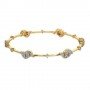 Modern Twine Diamond Bangles