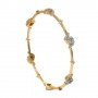 Modern Twine Diamond Bangles