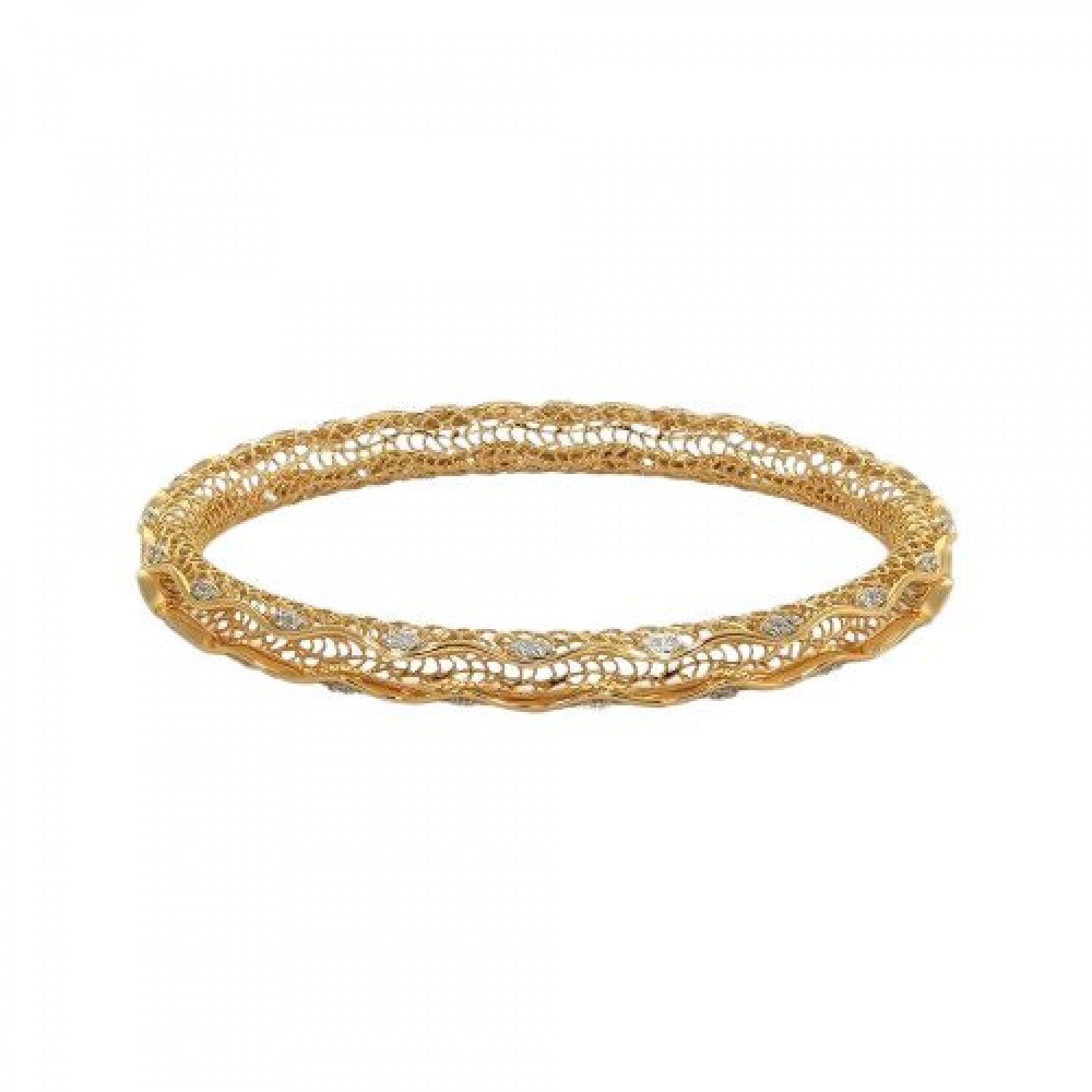 Elegant Ornate Diamond Bangles Elegant Ornate Diamond Bangles