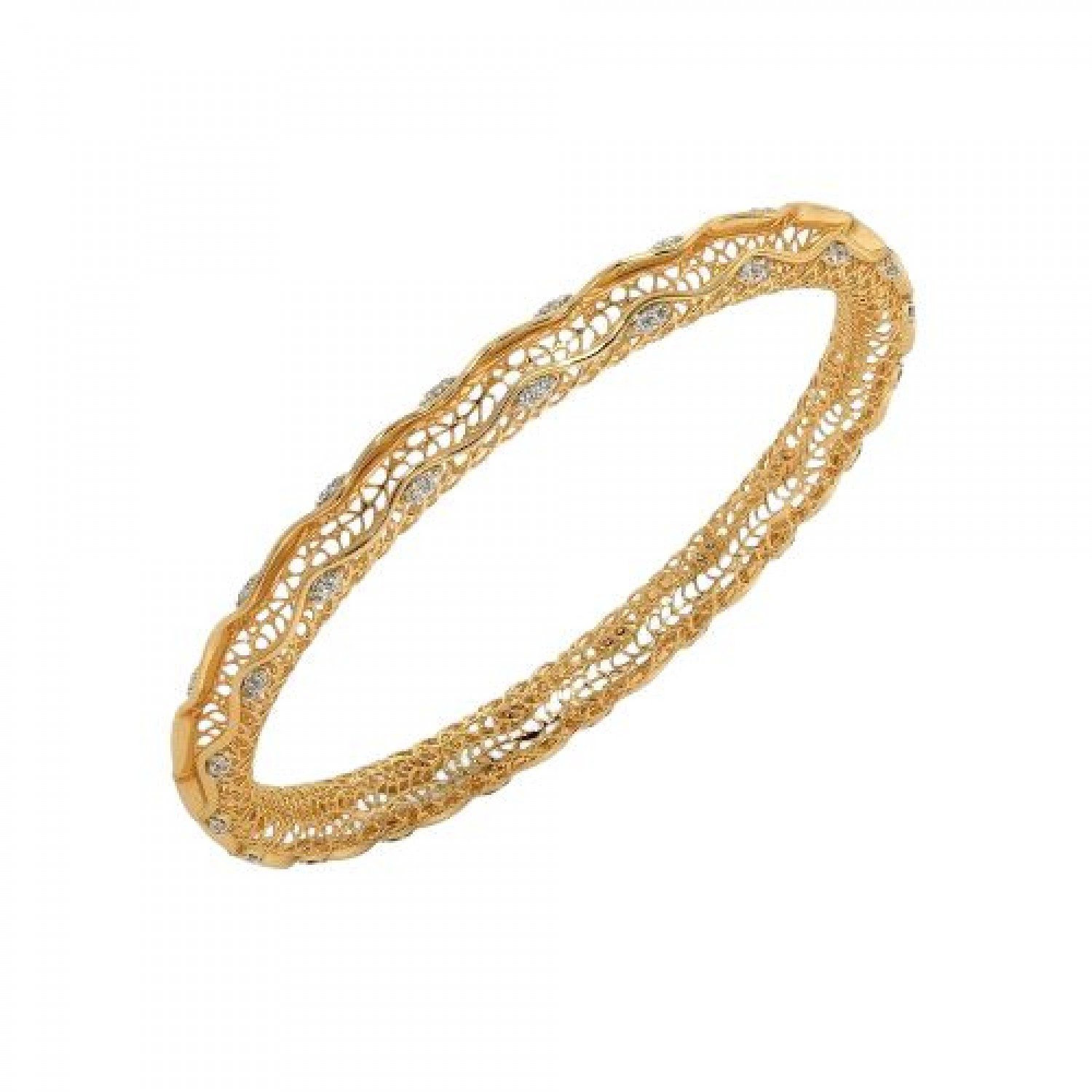 Elegant Ornate Diamond Bangles Elegant Ornate Diamond Bangles