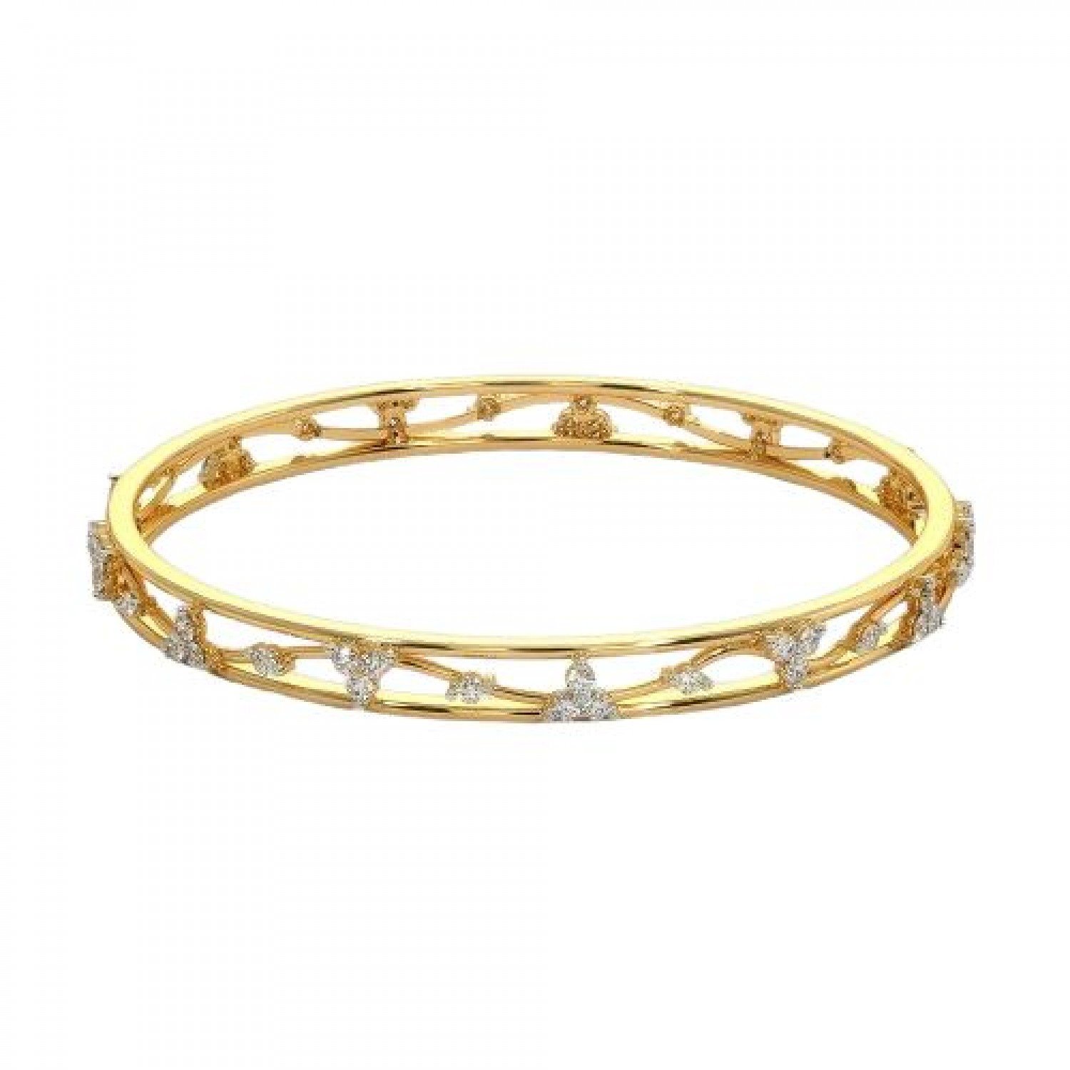 Eclectic Sparkle Diamond Bangles Eclectic Sparkle Diamond Bangles