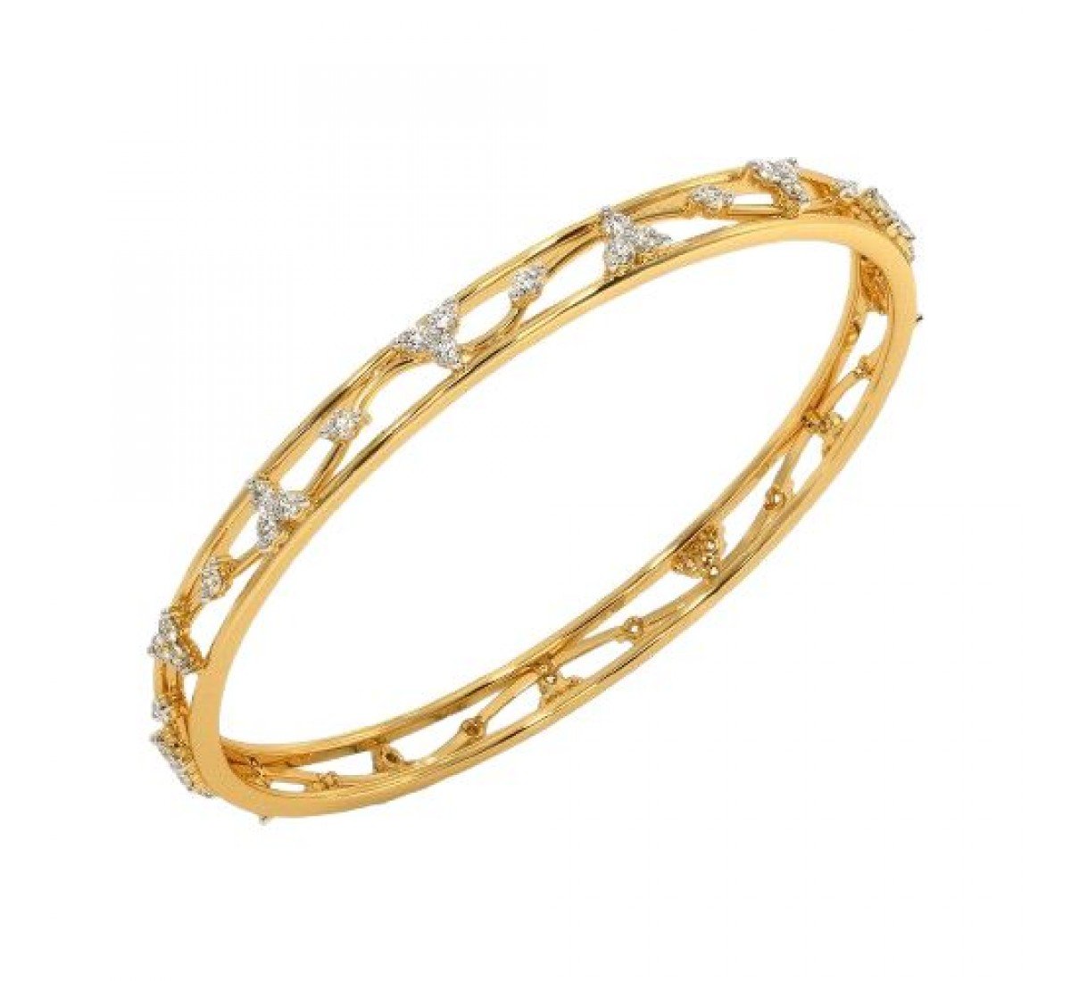 Eclectic Sparkle Diamond Bangles