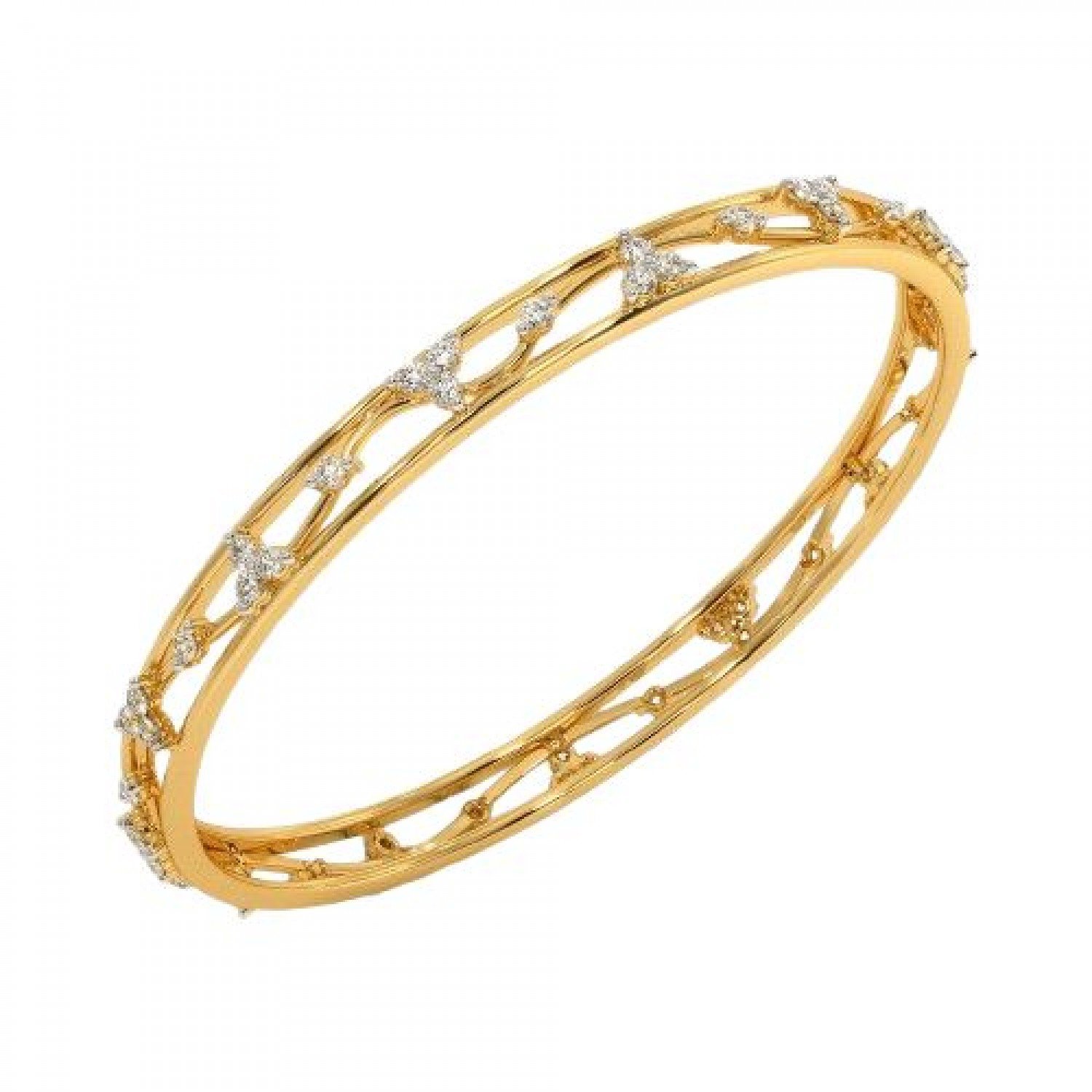 Eclectic Sparkle Diamond Bangles Eclectic Sparkle Diamond Bangles