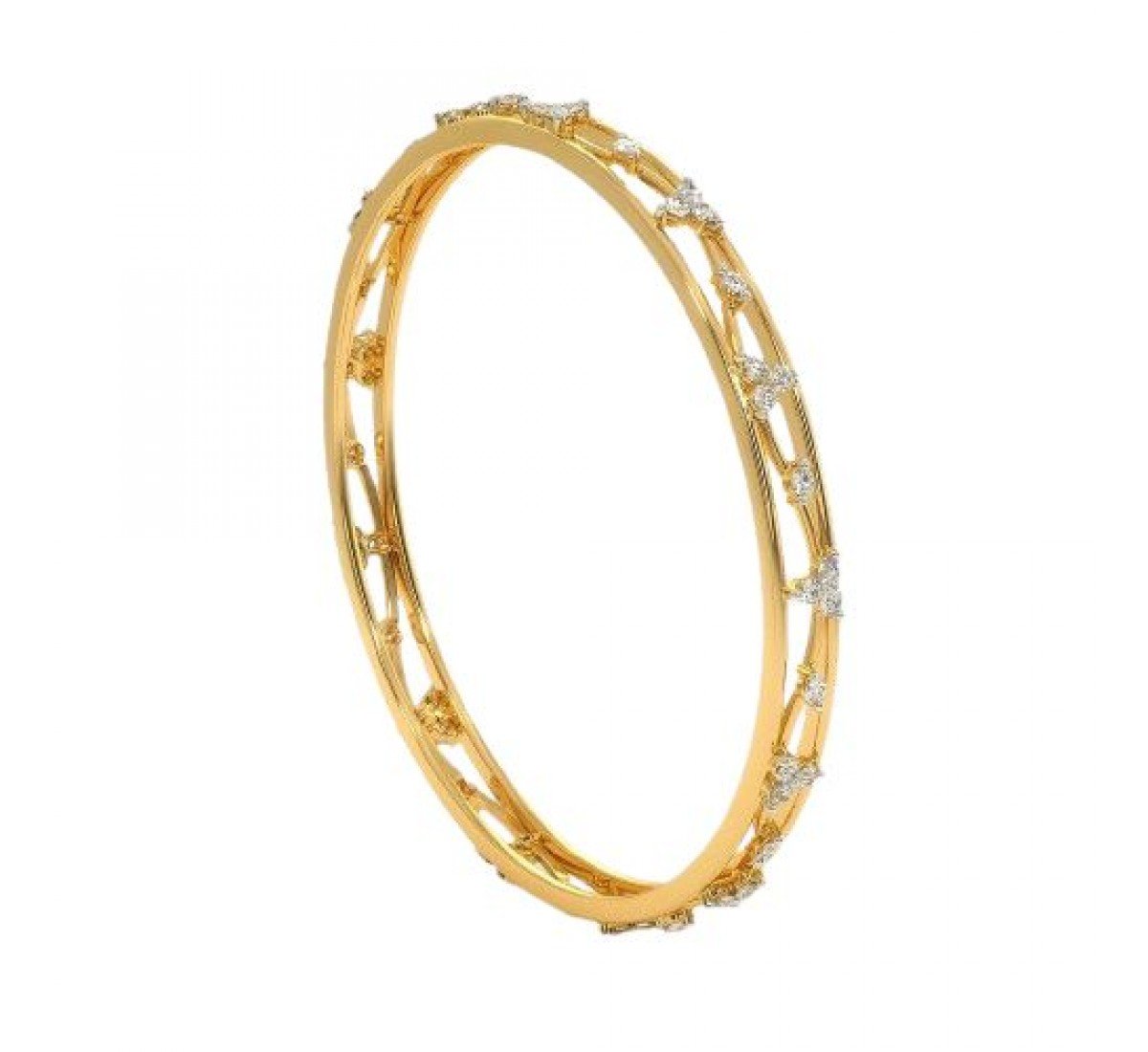 Eclectic Sparkle Diamond Bangles
