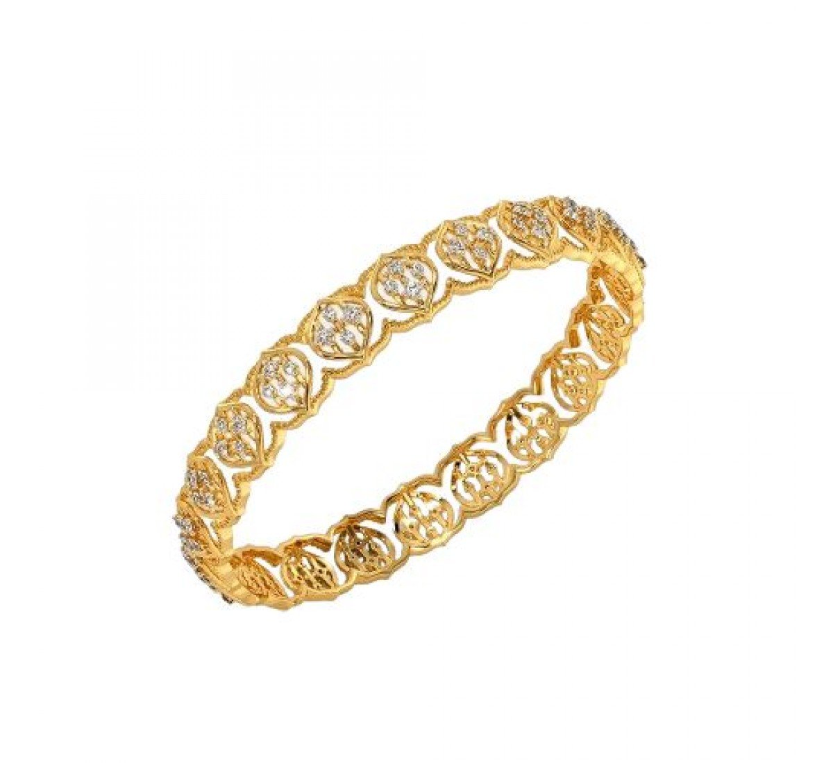 Motif Classy Diamond Bangles