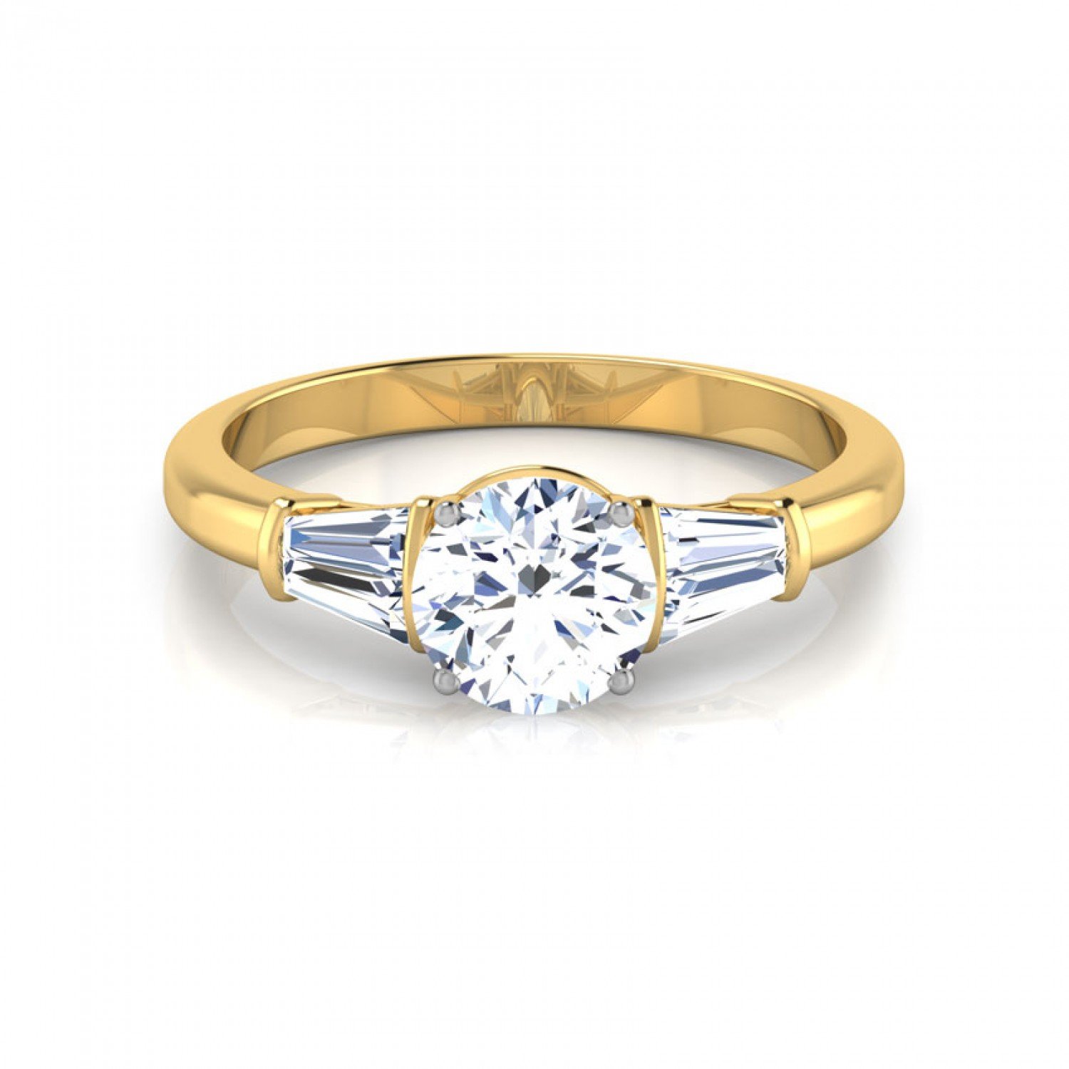 Endless Solitaire Diamond Ring