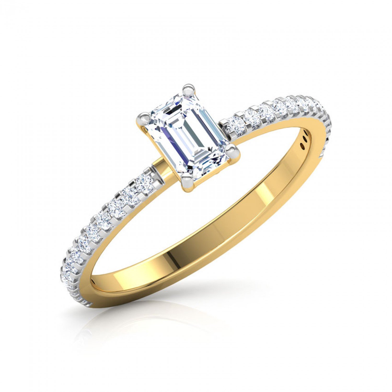 Alene Simple Solitaire Diamond Ring