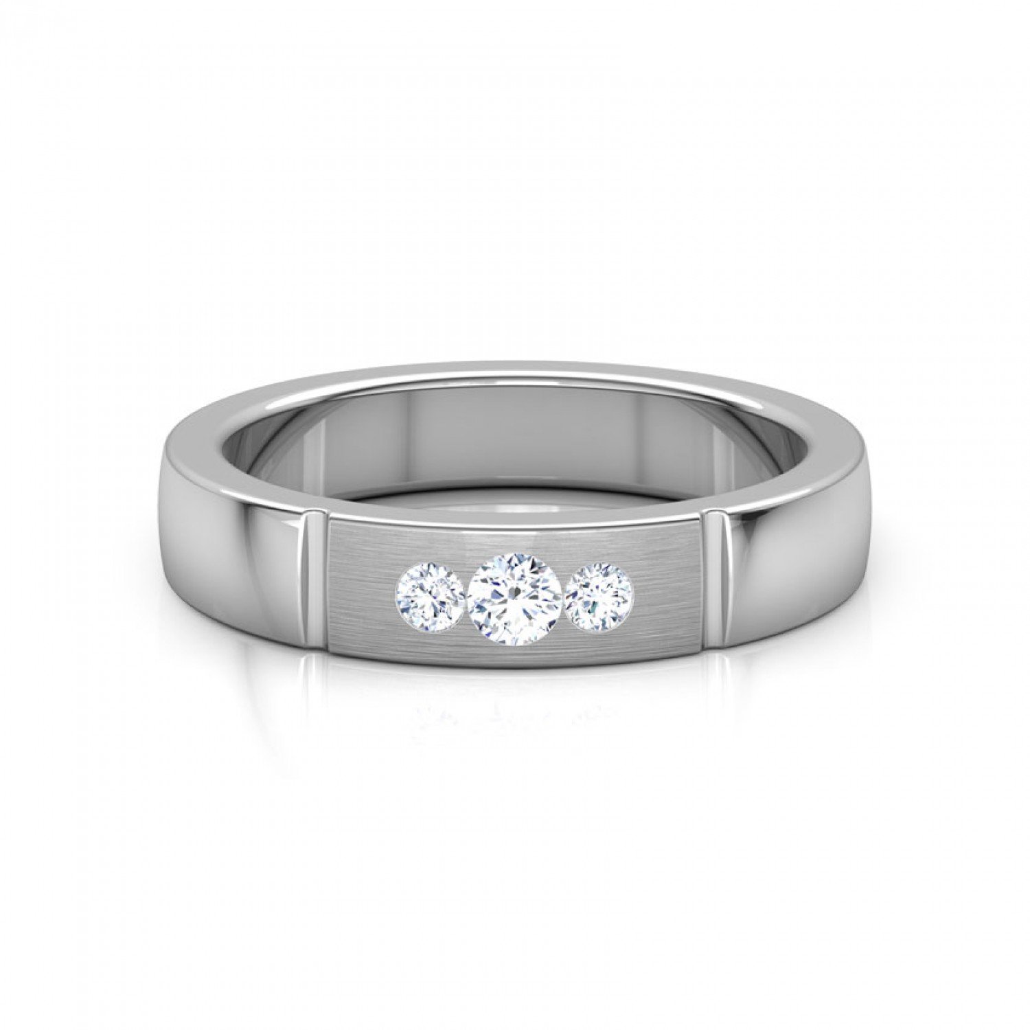 Mystique Mesh Circlet Diamond Band