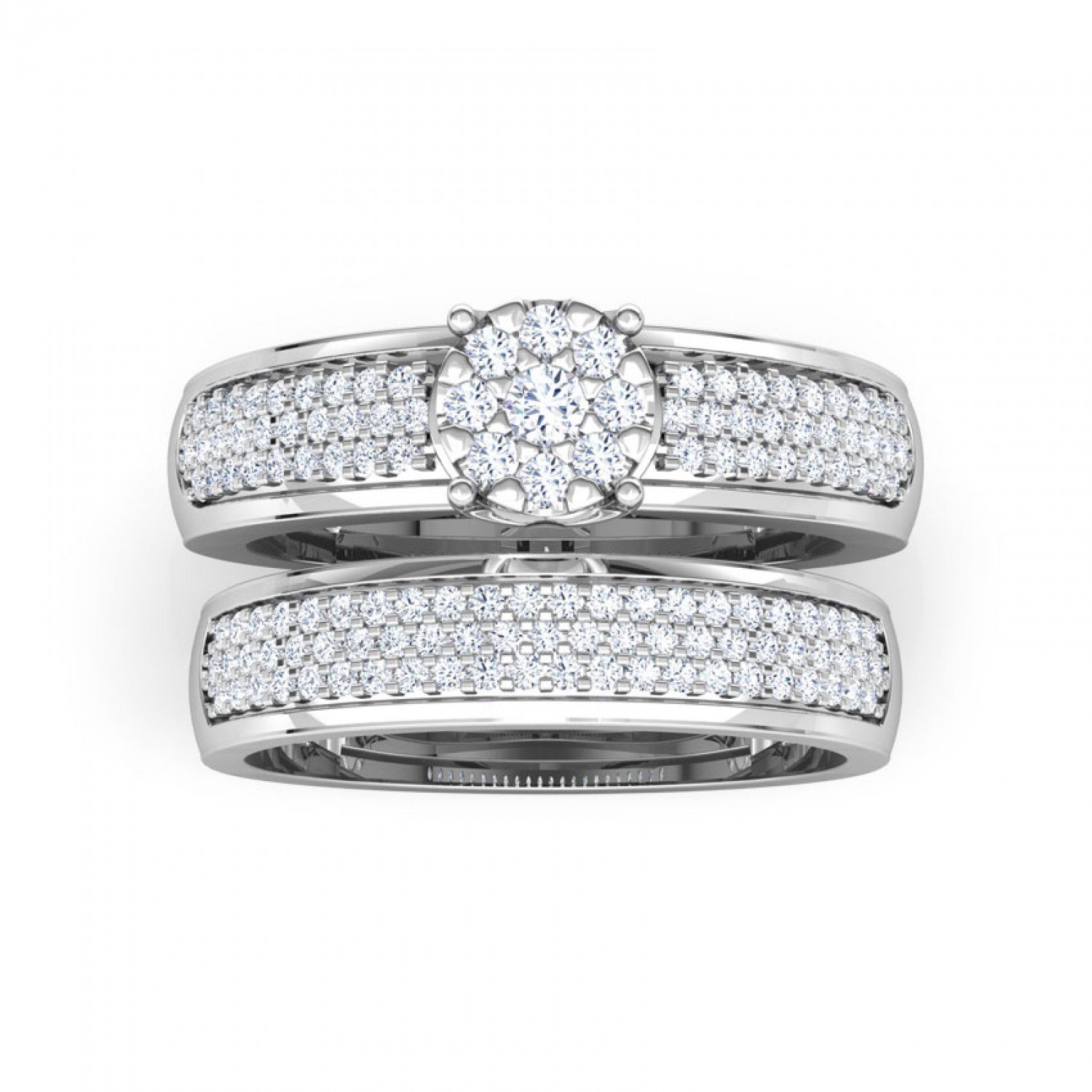 Glinting Solitaire Diamond Ring