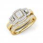 Helix Sparkle Solitaire Diamond Ring