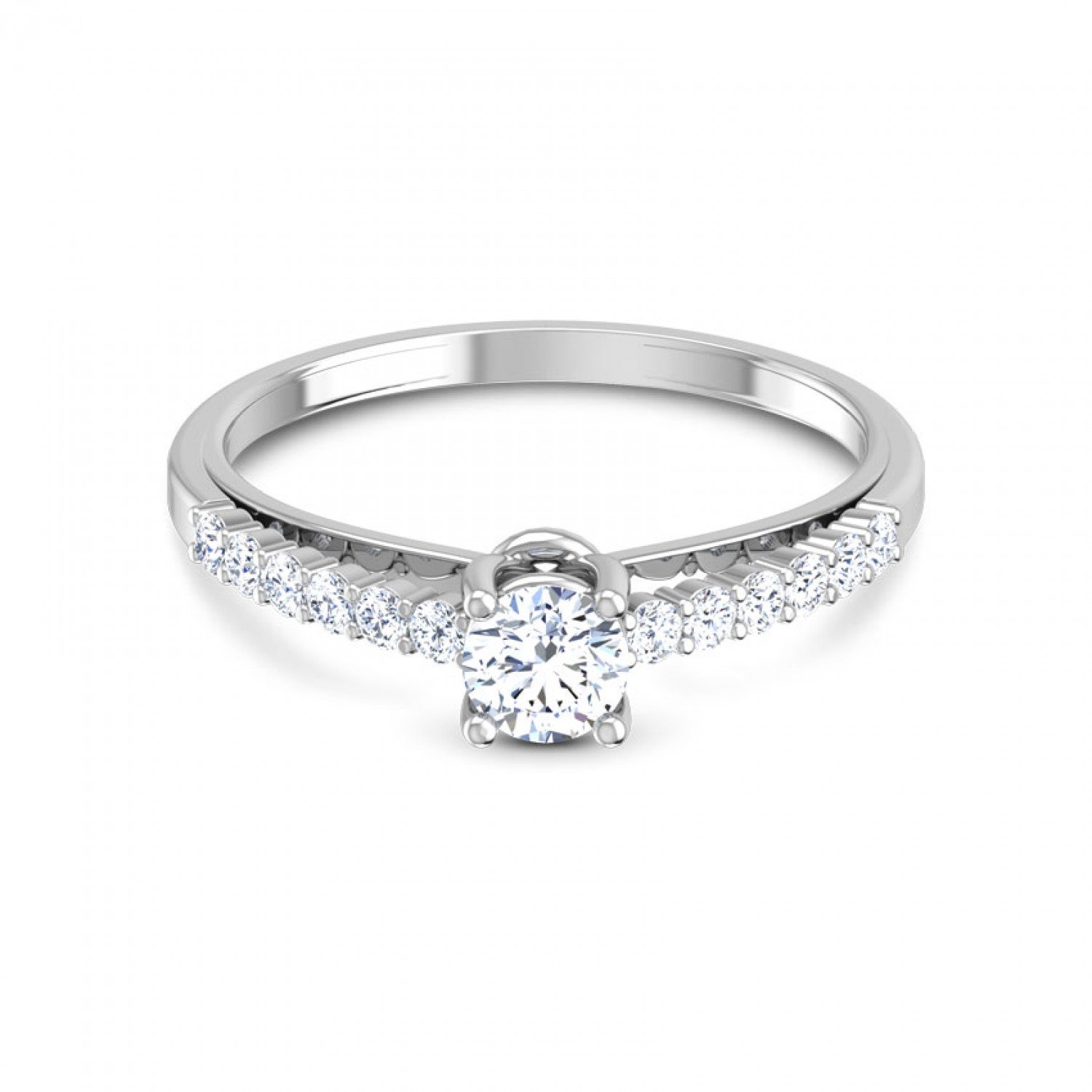 Gardenia Sparkle Diamond Ring