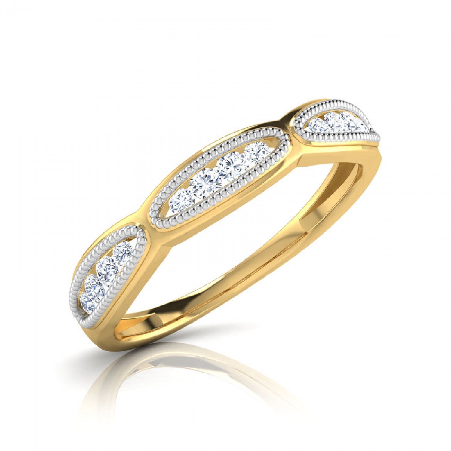 Victorian Vogue Diamond Band