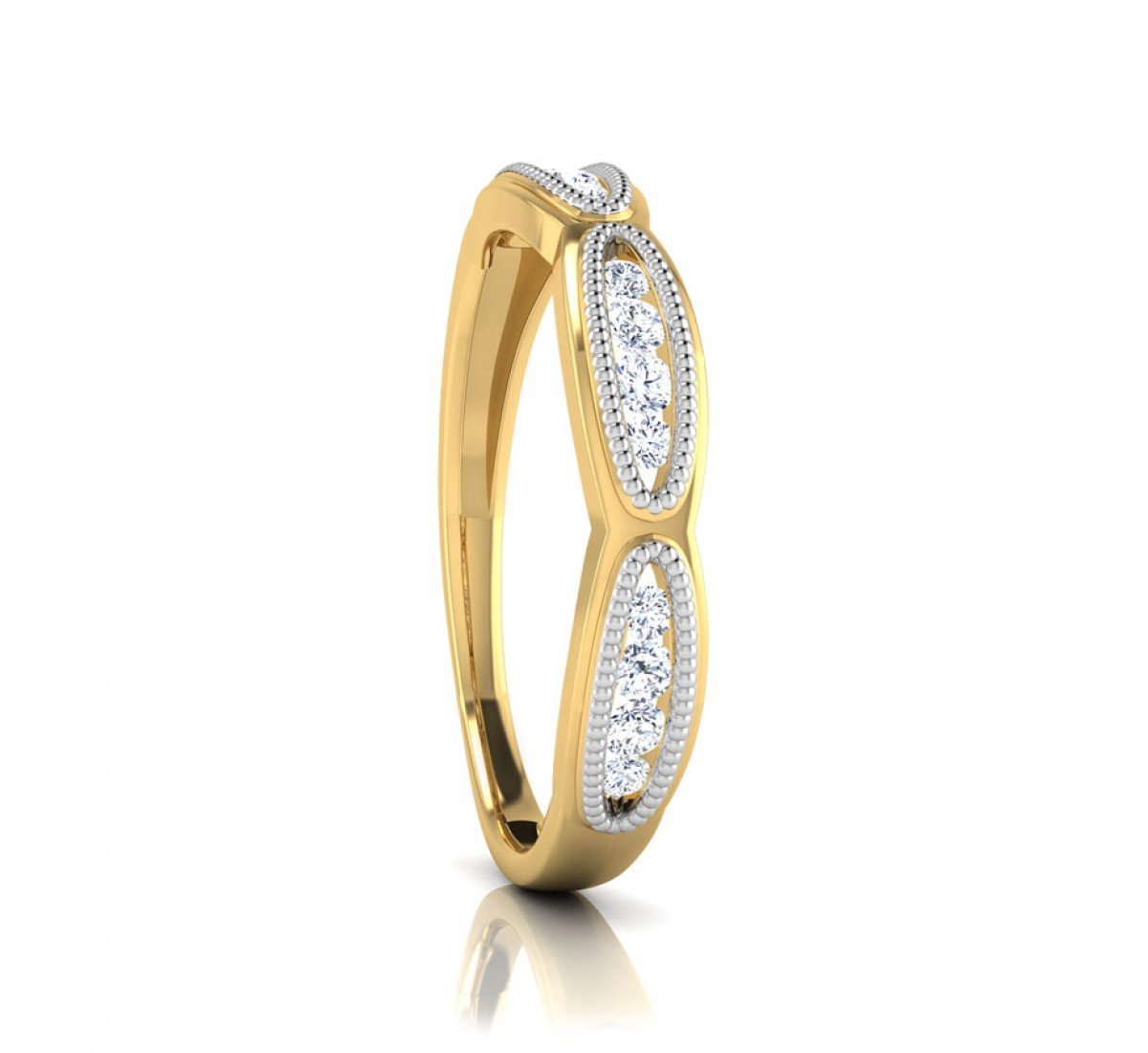 Victorian Vogue Diamond Band
