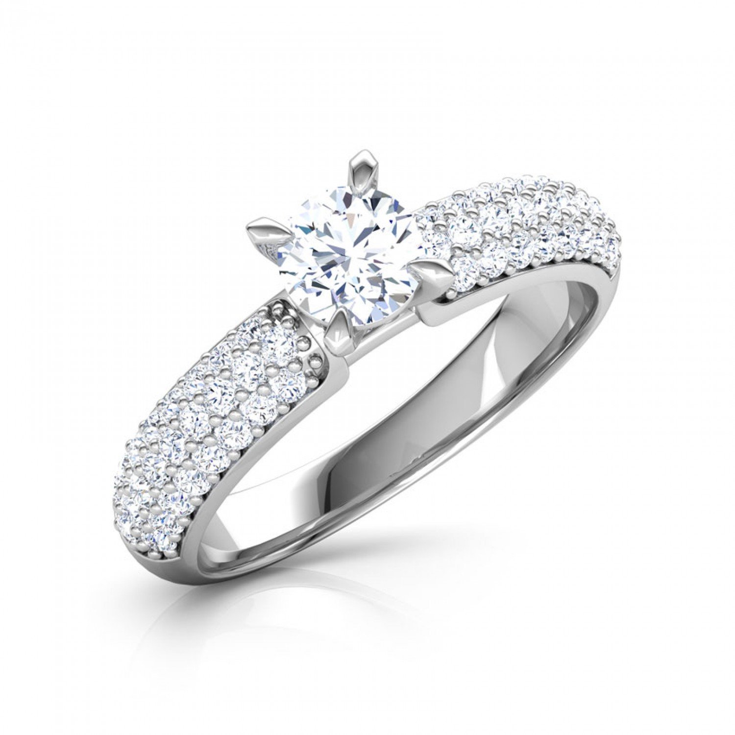 Bhargav Ruth Solitaire Diamond Ring Bhargav Ruth Solitaire Diamond Ring