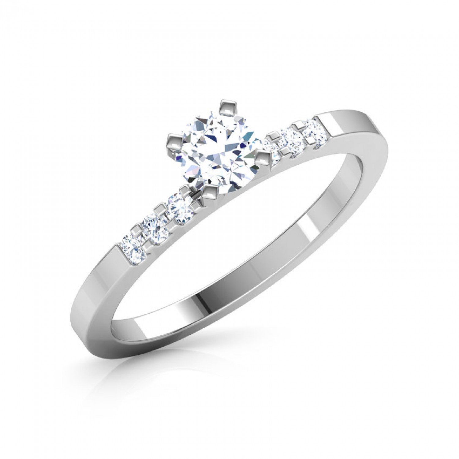Gaurisuta Solitaire Diamond Ring