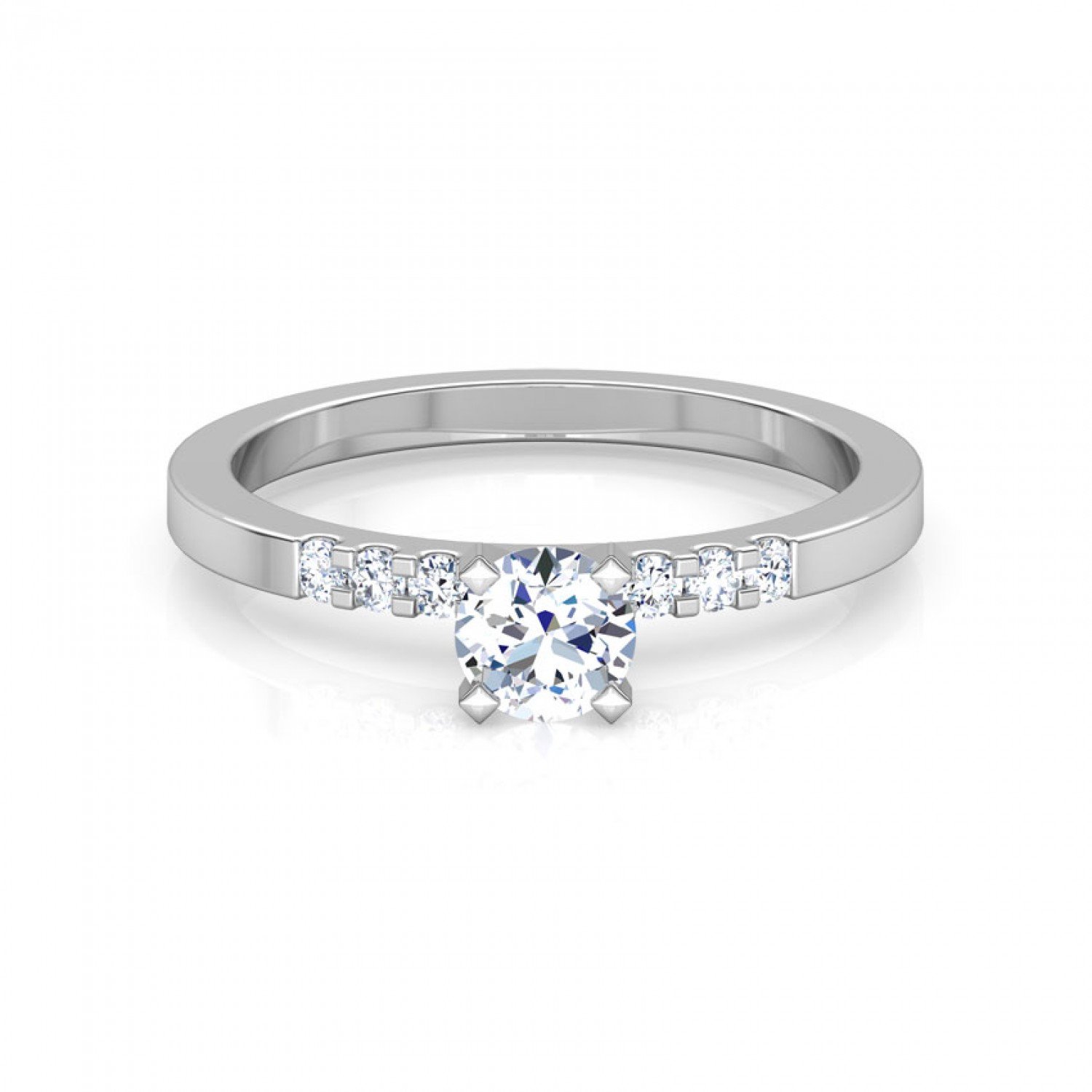 Gaurisuta Solitaire Diamond Ring