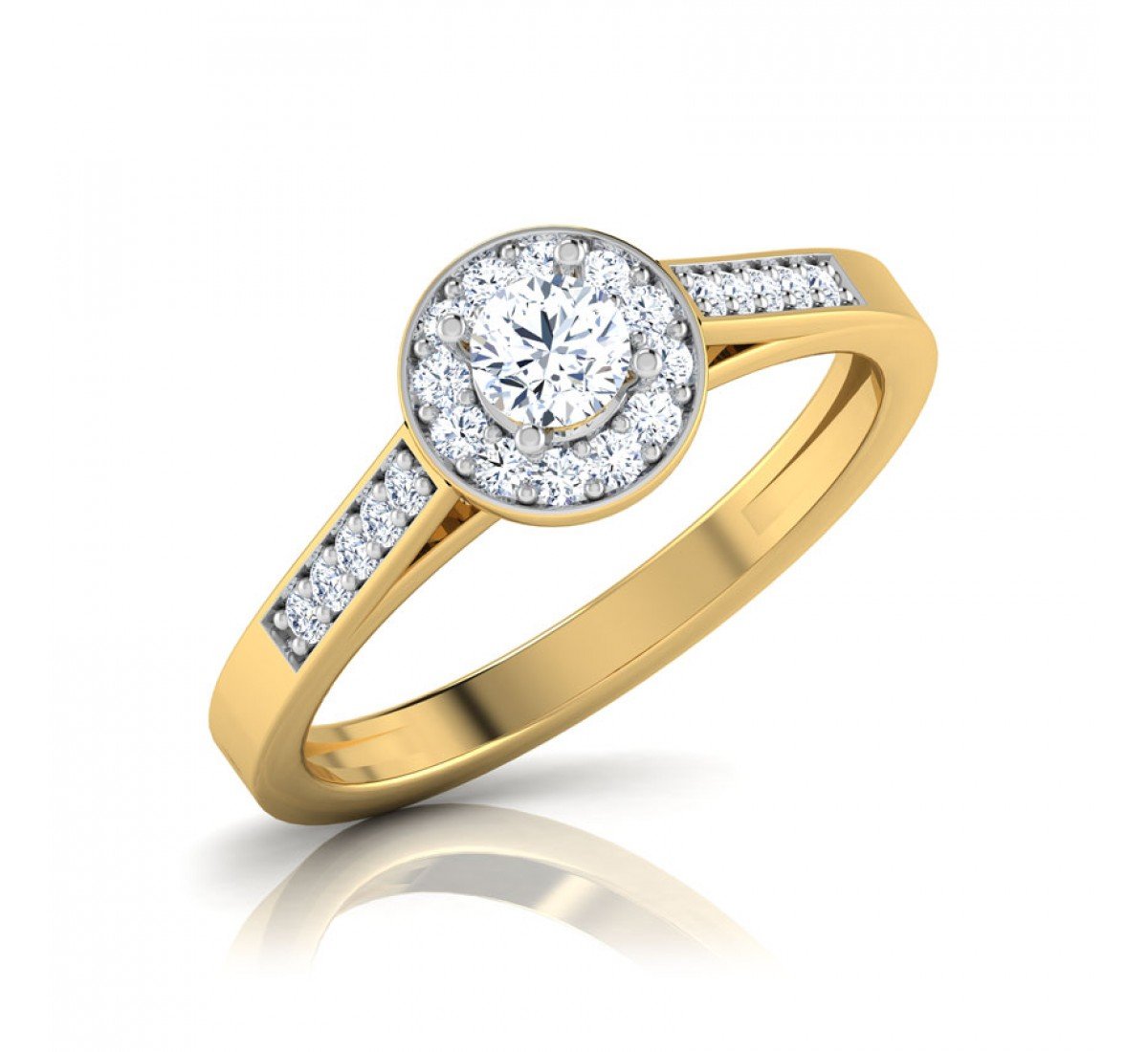 Foggy Skye Solitaire Diamond Ring